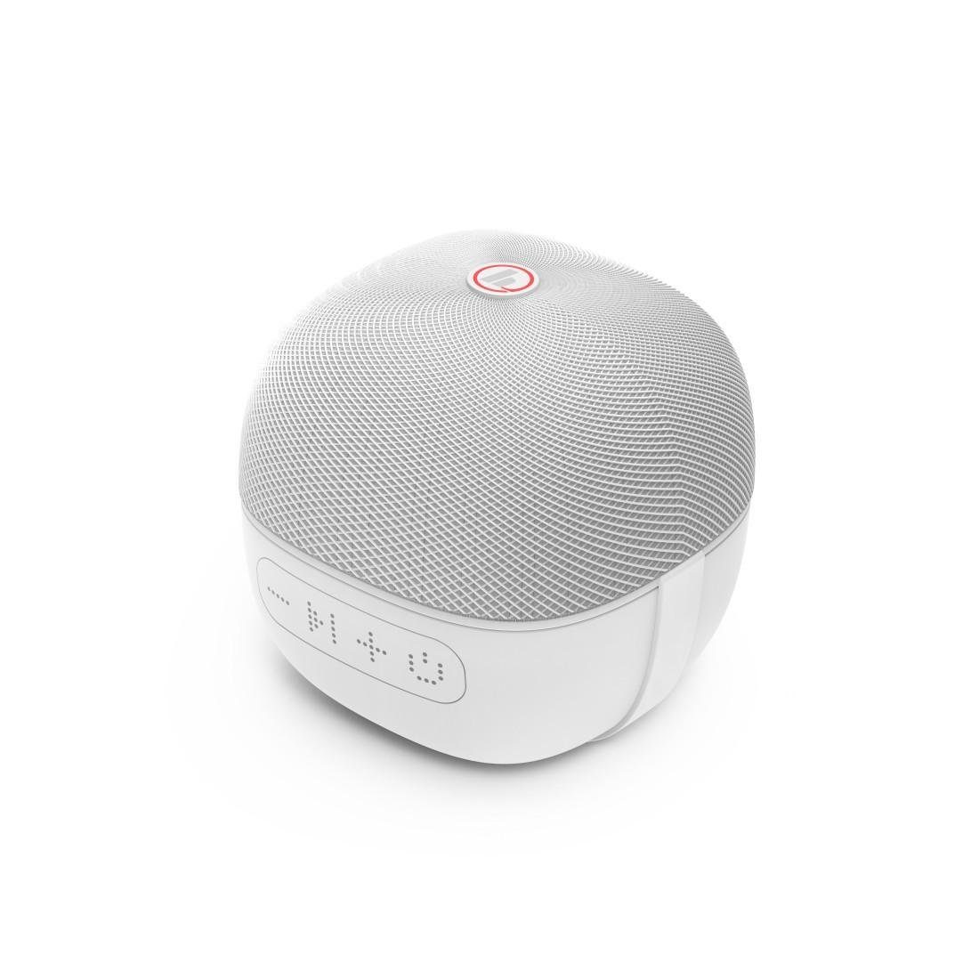 Hama Cube 2.0 weiß Bluetooth-Lautsprecher (Bluetooth, A2DP Bluetooth, AVRCP Bluetooth, HFP, 4 W, Musikgenuss überall und jederzeit)