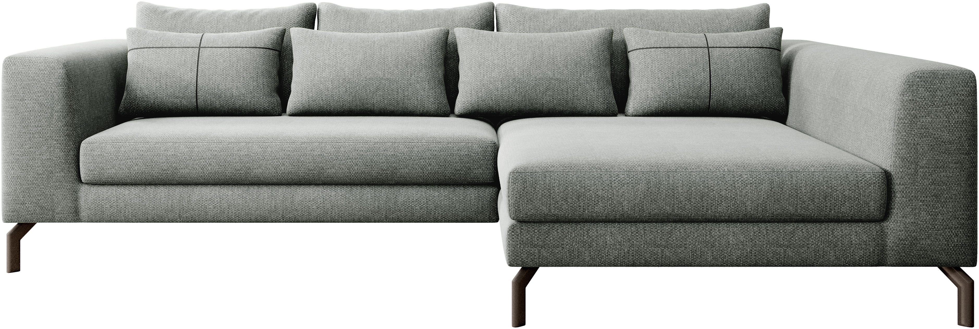 INOSIGN Ecksofa Cross, mit softem Sitz, günstig online kaufen