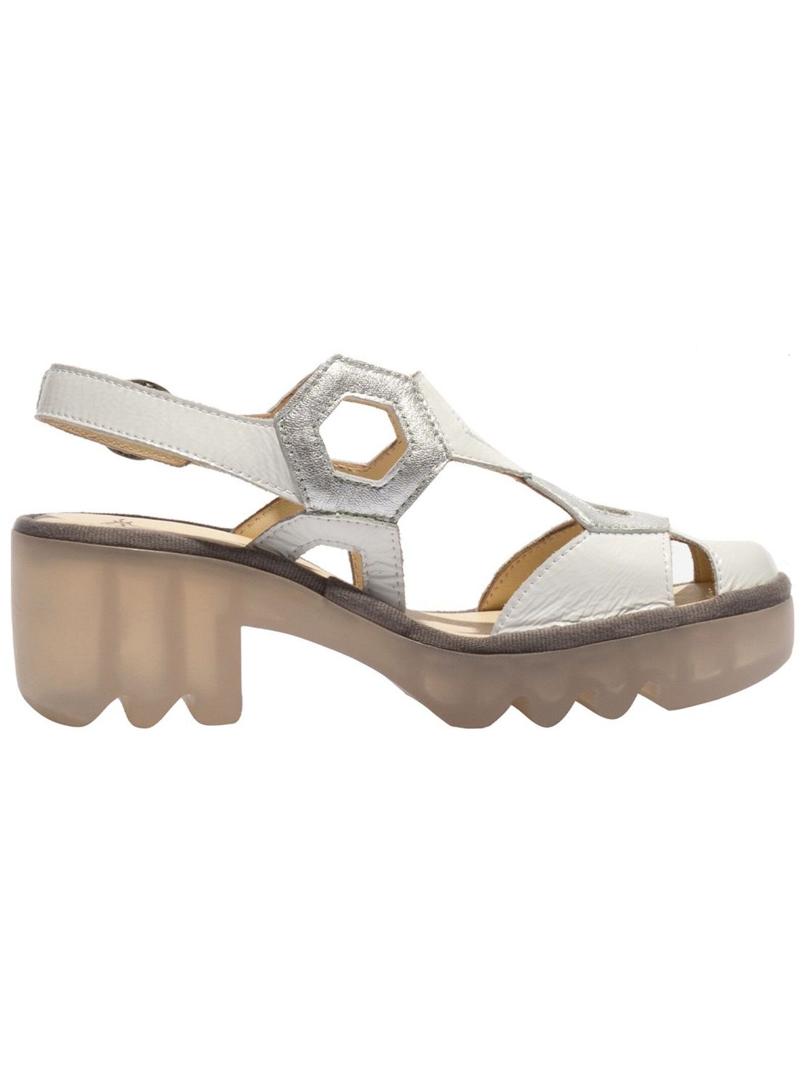 Fly London Fly London Sandalen Nappaleder High-Heel-Sandalette – Bild 4 von 5