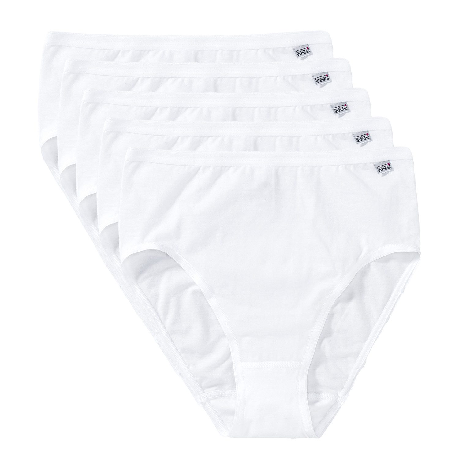 Speidel Hüftslip 9825 (Vorteils-Pack, 5-St., 5er-Pack, 10er-Pack) Damen Slip Schlüpfer im 5er-Vorteilspack oder 10er-Sparpack wählbar
