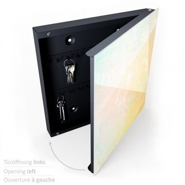 Primedeco Schlüsselkasten Magnetpinnwand mit Glasfront Schattierungen (1 St)