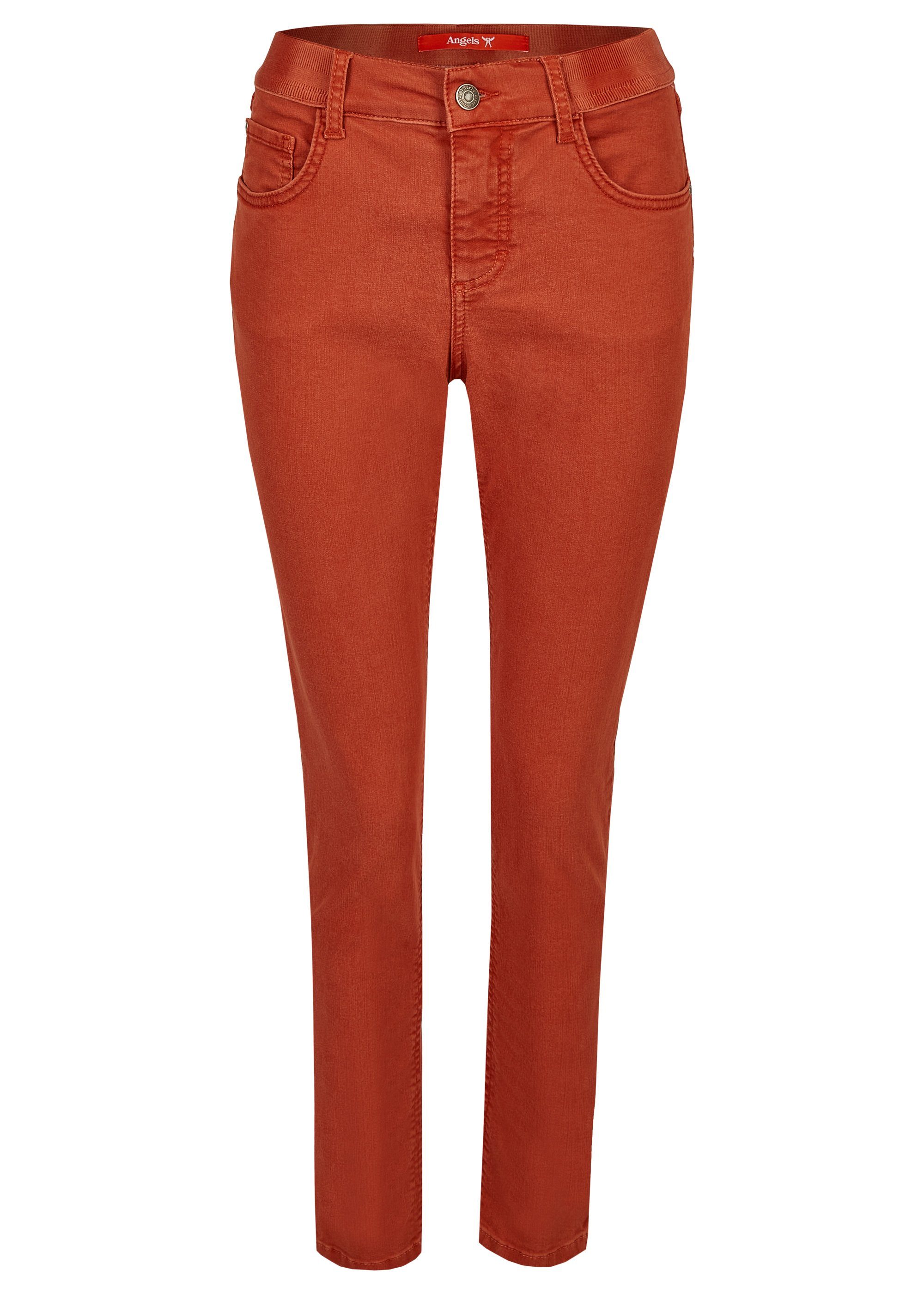 ANGELS Stretch-Jeans ANGELS JEANS ONE SIZE rost orange 199 | Slim-Fit Jeans