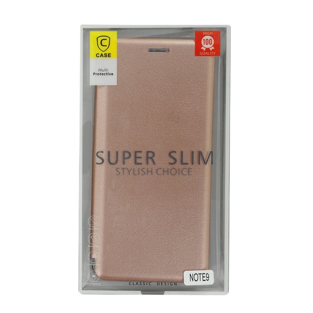 Blackberry Handytasche Flip Handyhülle für Samsung Galaxy Note 9 Rose Gold cnt1266 (Flip Cover)