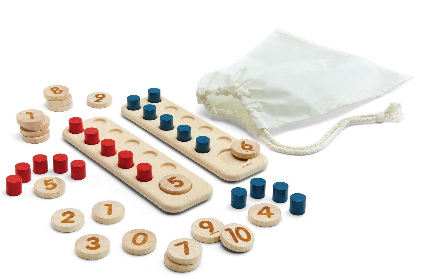 Plantoys Lernspielzeug Zehnerrahmen Unit Link