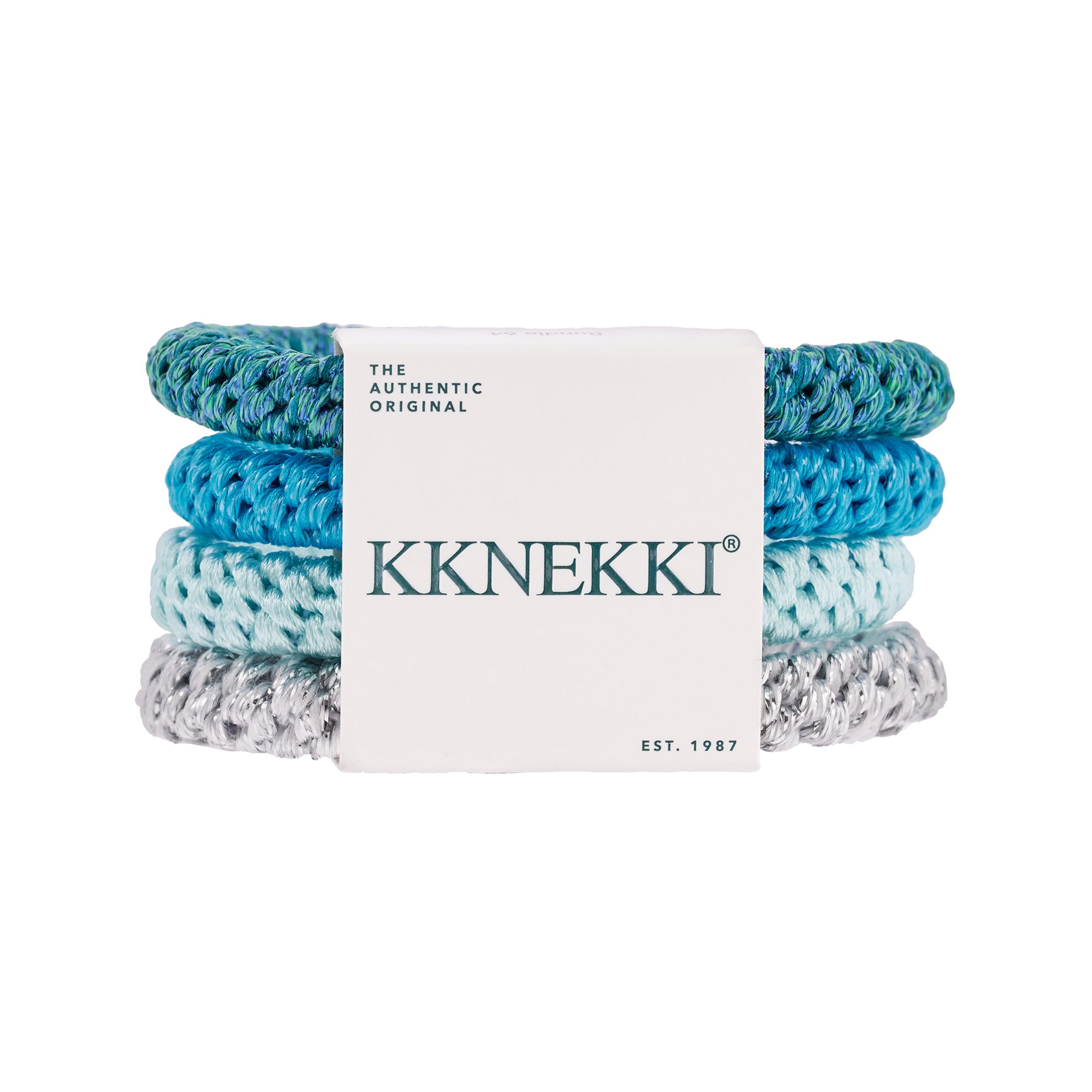 KKNEKKI Haargummi Original Hair Ties - 4er Bundle