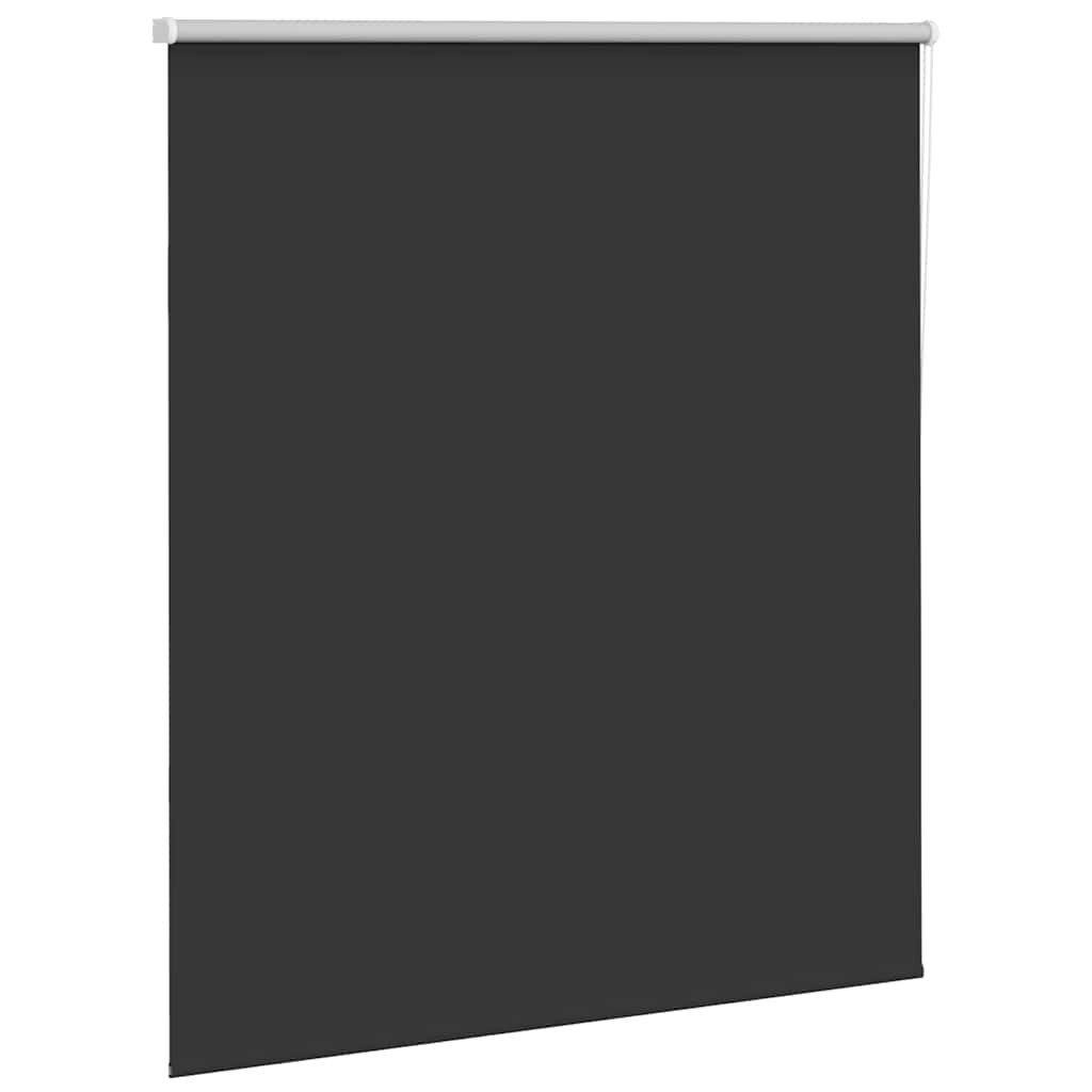 Rollo Verdunkelungsrollo Schwarz 120x130 cm Stoffbreite 116,6 cm, vidaXL – Bild 3 von 5
