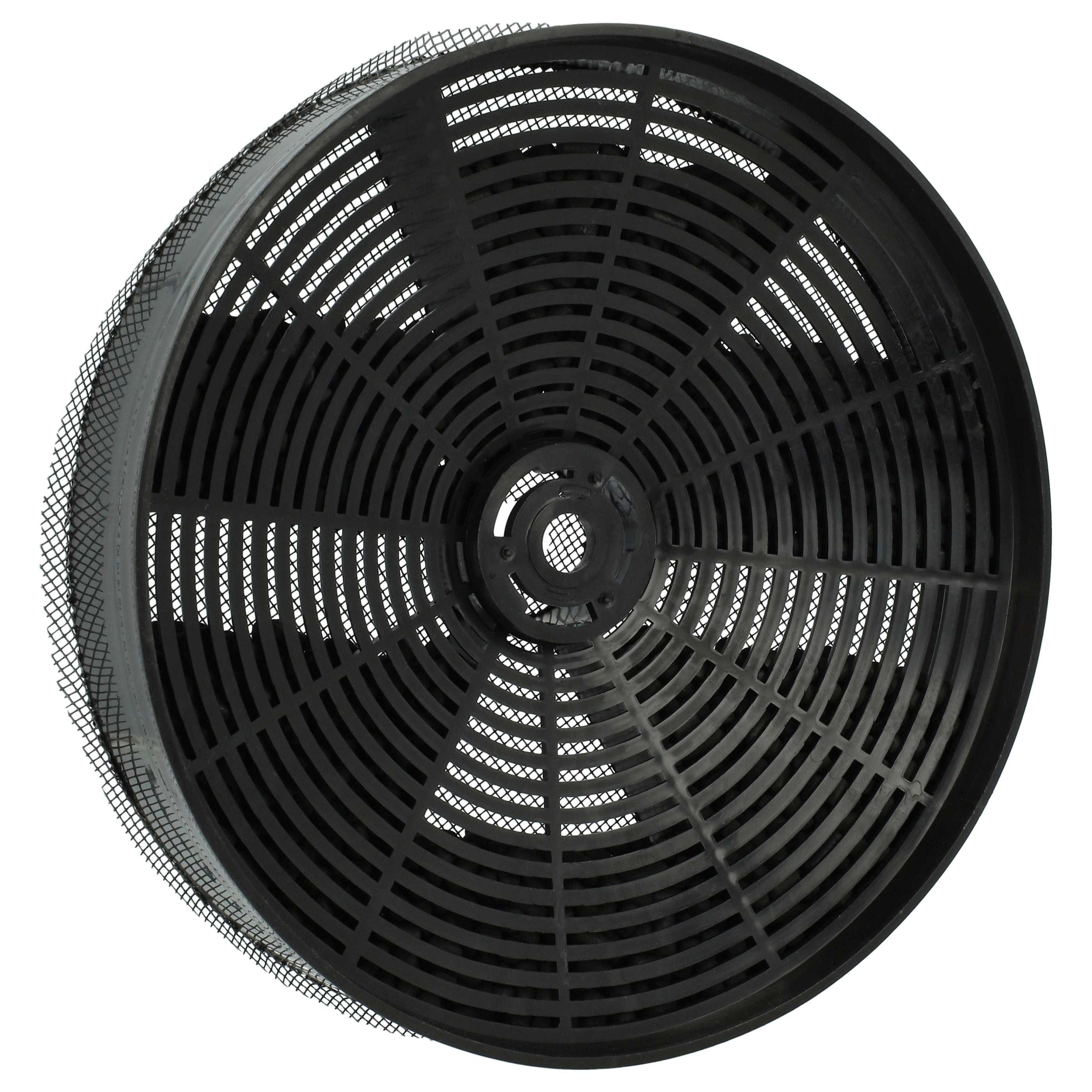 vhbw Aktivkohlefilter passend für Electrolux EFC690X 95510144100, EFG692B 90000007600, Zubehör für Electrolux EFC690X 95510144100 EFG692B 90000007600
