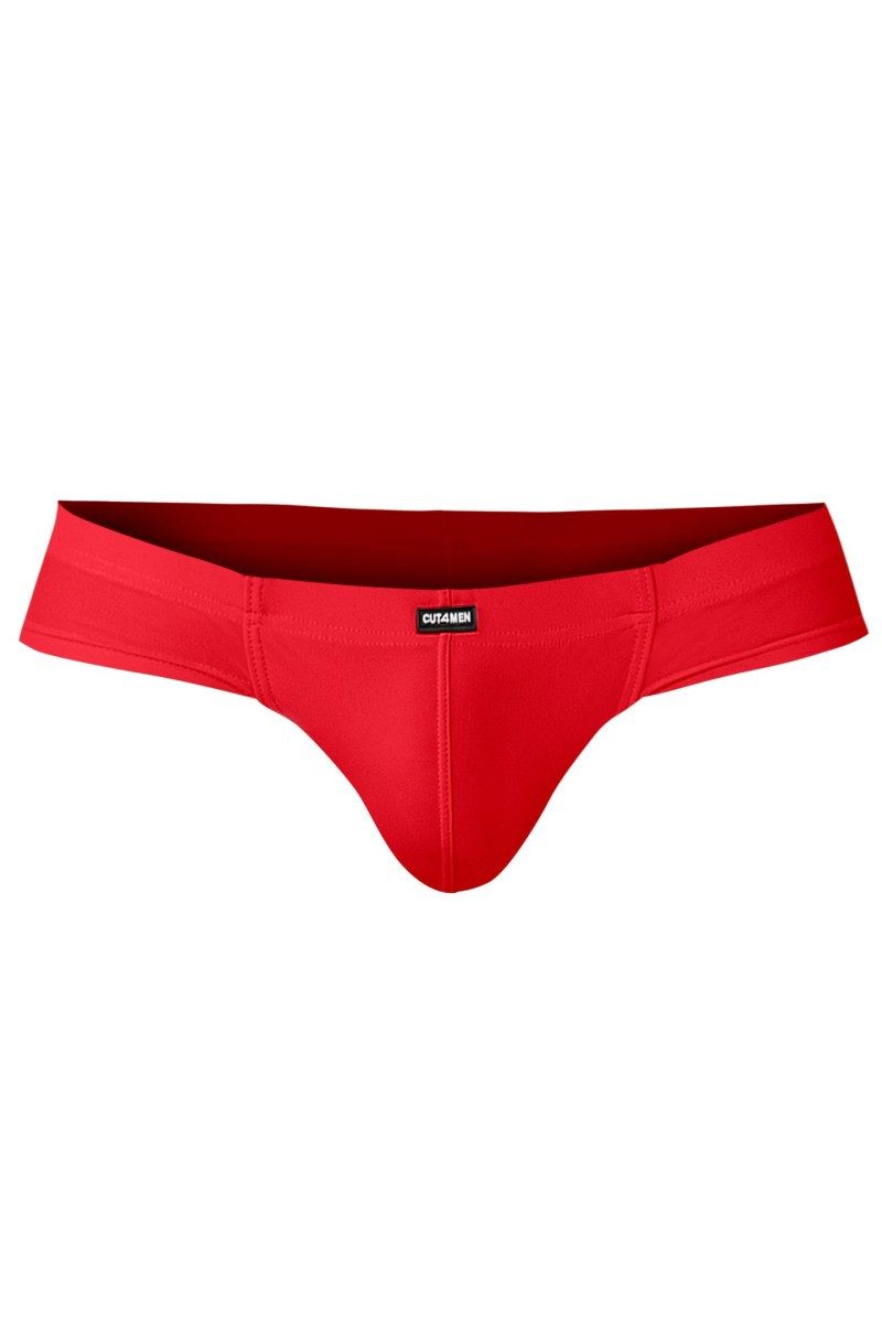 CUT4MEN Badepants in scarlet - L