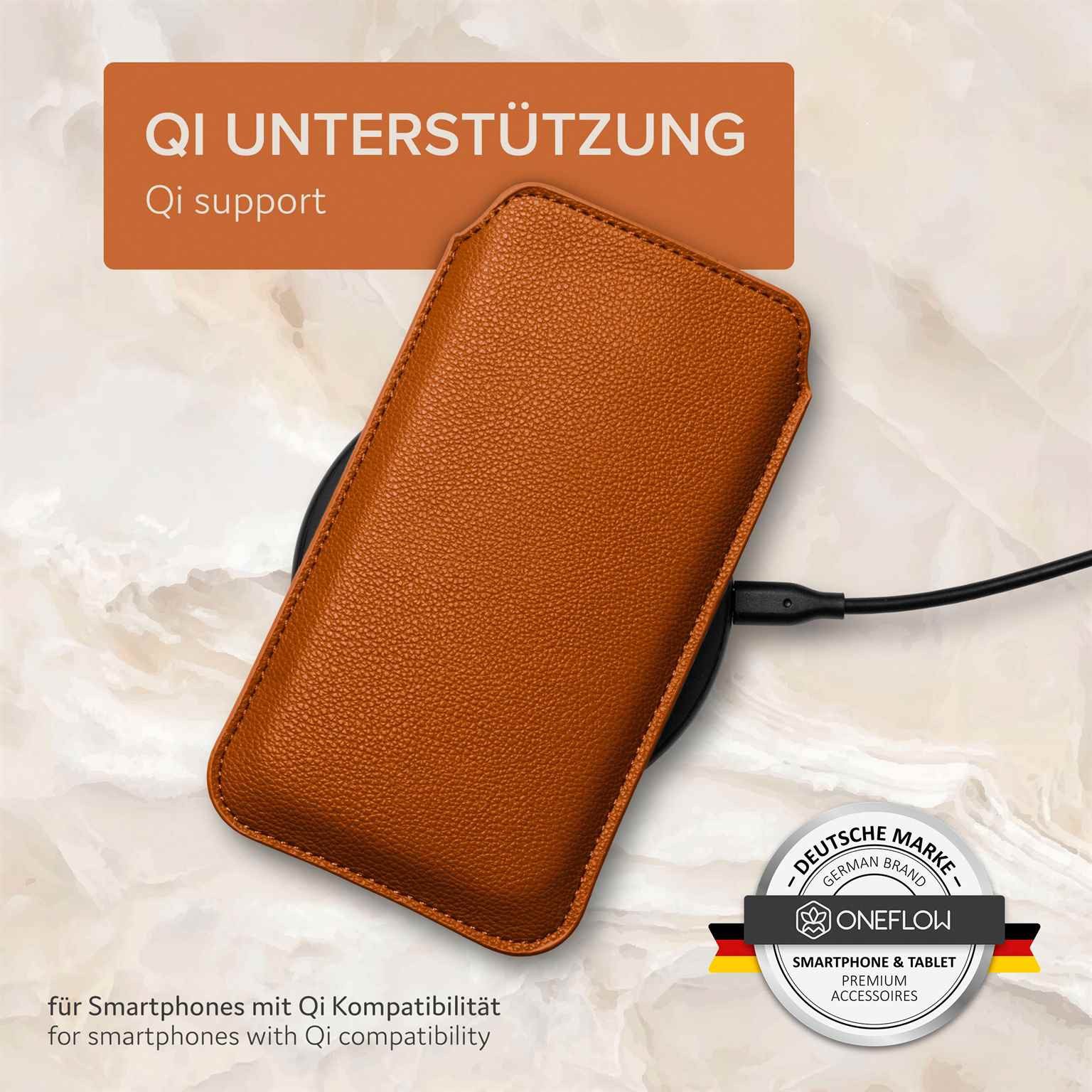 ONEFLOW Handyhülle ONEFLOW® Liberty Bag für Xiaomi 14, Hülle zum Einstecken, Handy Schutzhülle Einsteckhülle PU Leder Etui