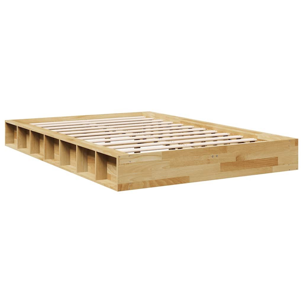 vidaXL Bett Massivholzbett ohne Matratze 120x190 günstig online kaufen