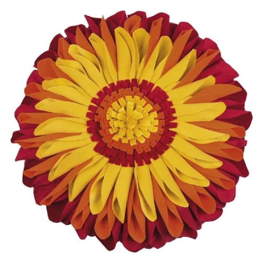 Kissenhülle Kissenhülle Sunflower Blüte Orange (35cm), PAD
