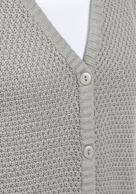 DESIRES Strickjacke Inga Cardigan länger geschnitten