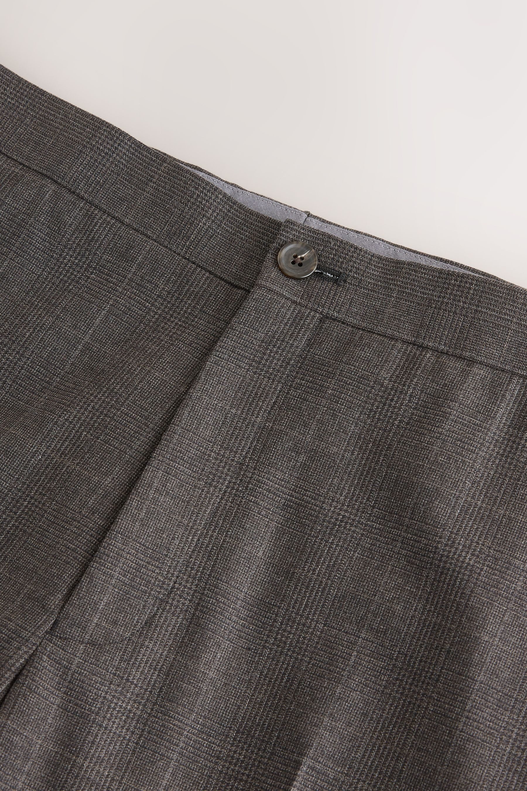 Next Stoffhose Signature Elegante Karohose mit Wollanteil (1-tlg)