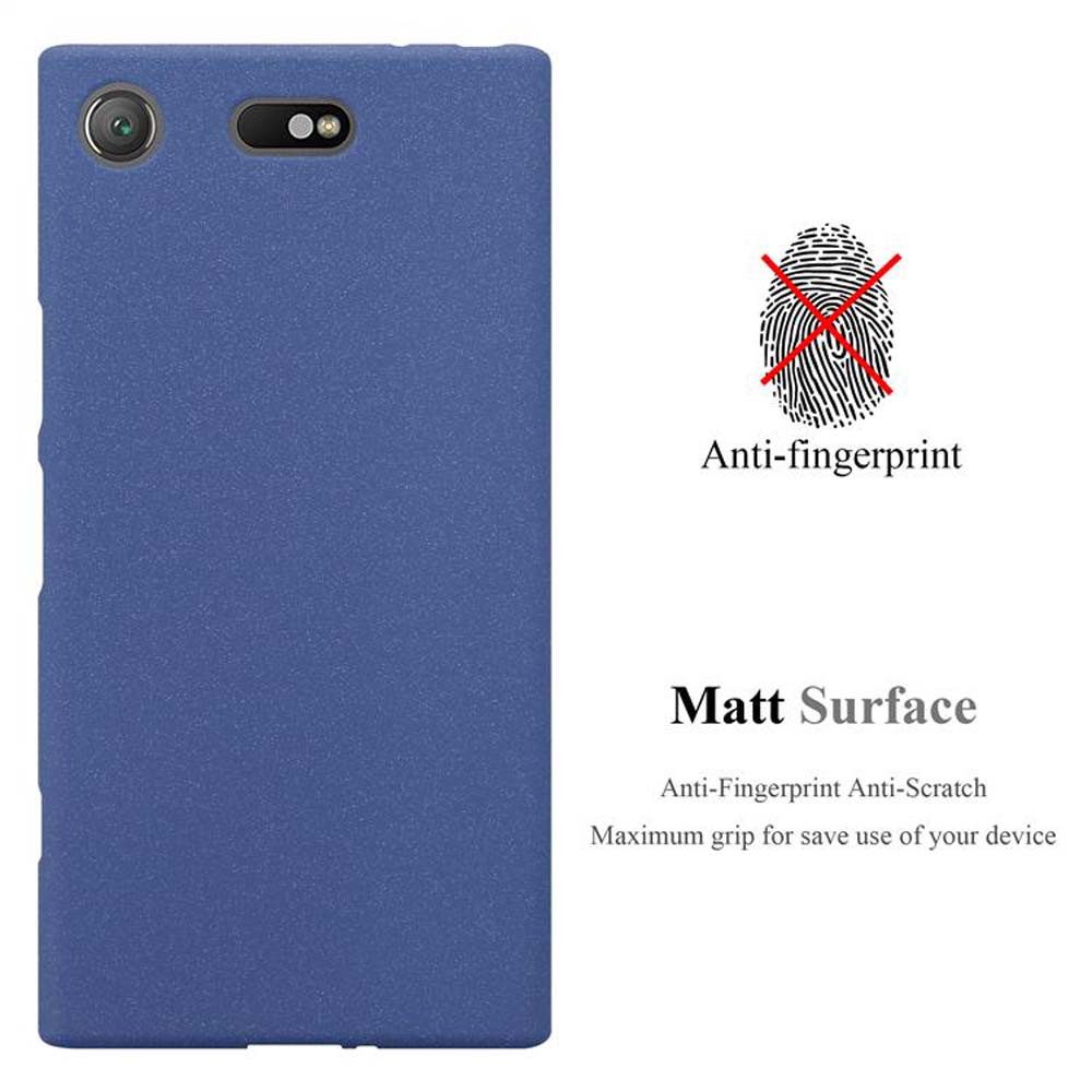 Cadorabo Handyhülle für Sony Xperia XZ1 COMPACT Hülle Sony Xperia XZ1 COMPACT, Flexible TPU Silikon Handy Schutzhülle - Hülle - ultra slim
