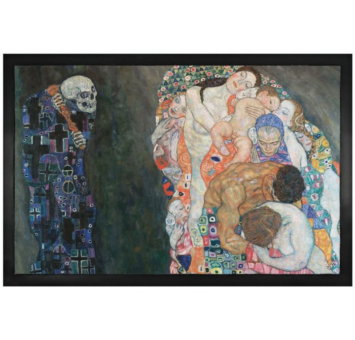 Fußmatte Gustav Klimt - Tod Und Leben 1915 1art1 Höhe: 5 mm