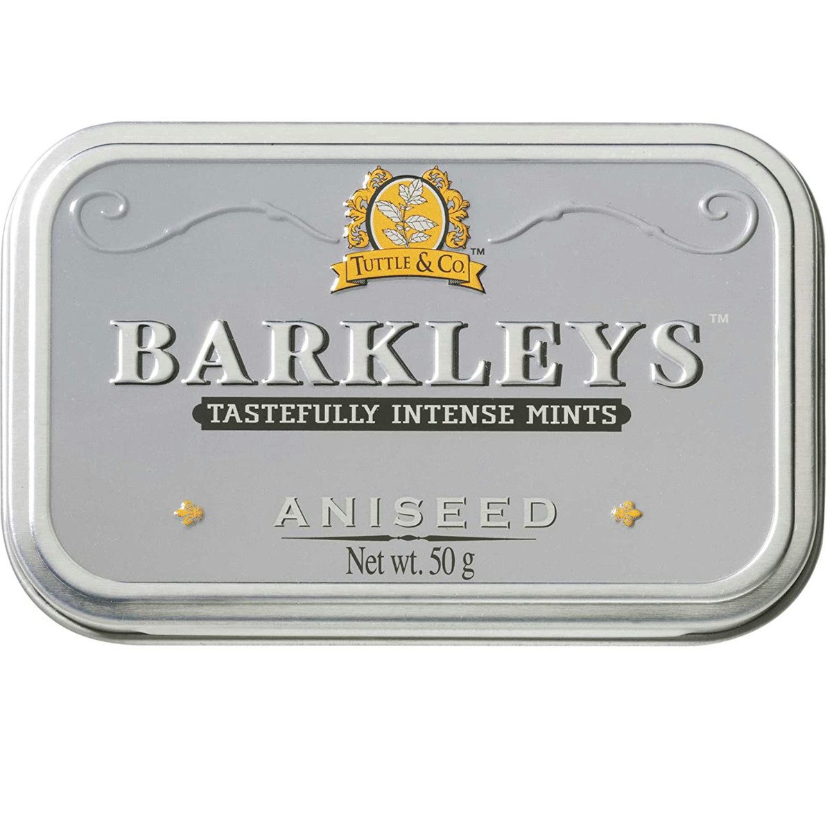 BARKLEYS Süßigkeit, Barkleys Aniseed Pastillen mit würzigem Anis Geschmack 50g 6er Pack
