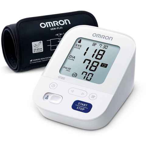 Omron Oberarm-Blutdruckmessgerät X3 Comfort, mit Bluthochdruckindikator