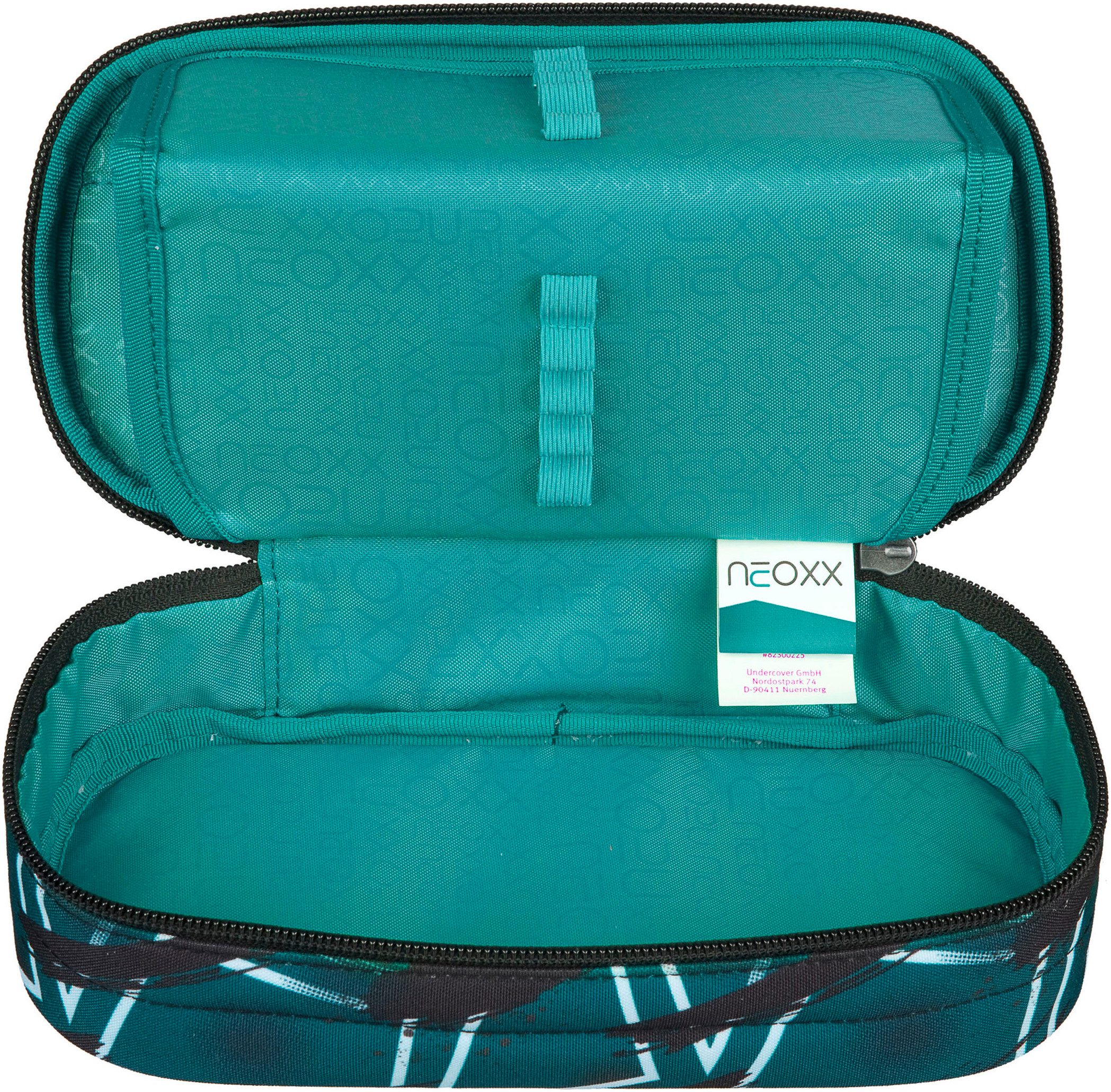 neoxx Schreibgeräteetui Schlamperbox, Jump, teilweise aus recyceltem Material