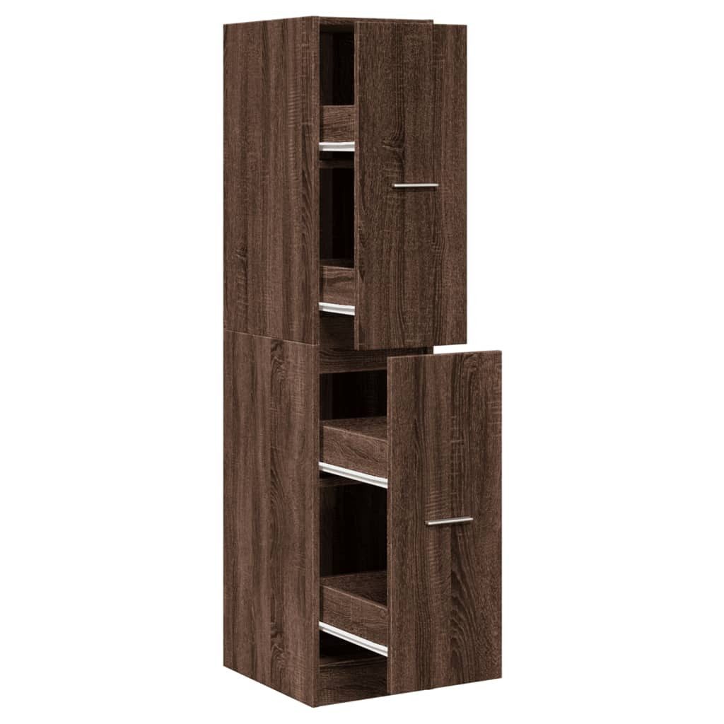 vidaXL Unterschrank Apothekerschrank Eichen-Optik 30x41x144,5 cm günstig online kaufen