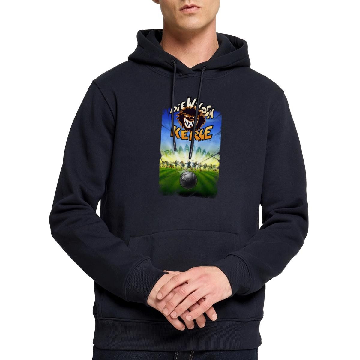 Spreadshirt Hoodie Die Wilden Kerle Angriff Herren Premium Hoodie (1-tlg)