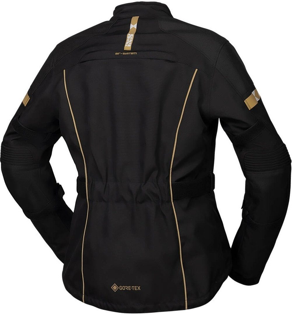 IXS Motorradjacke Tour Classic Gore-Tex Damen Motorrad Textiljacke Rückenprotektor enthalten,herausnehmbares Innenfutter,wasserdicht