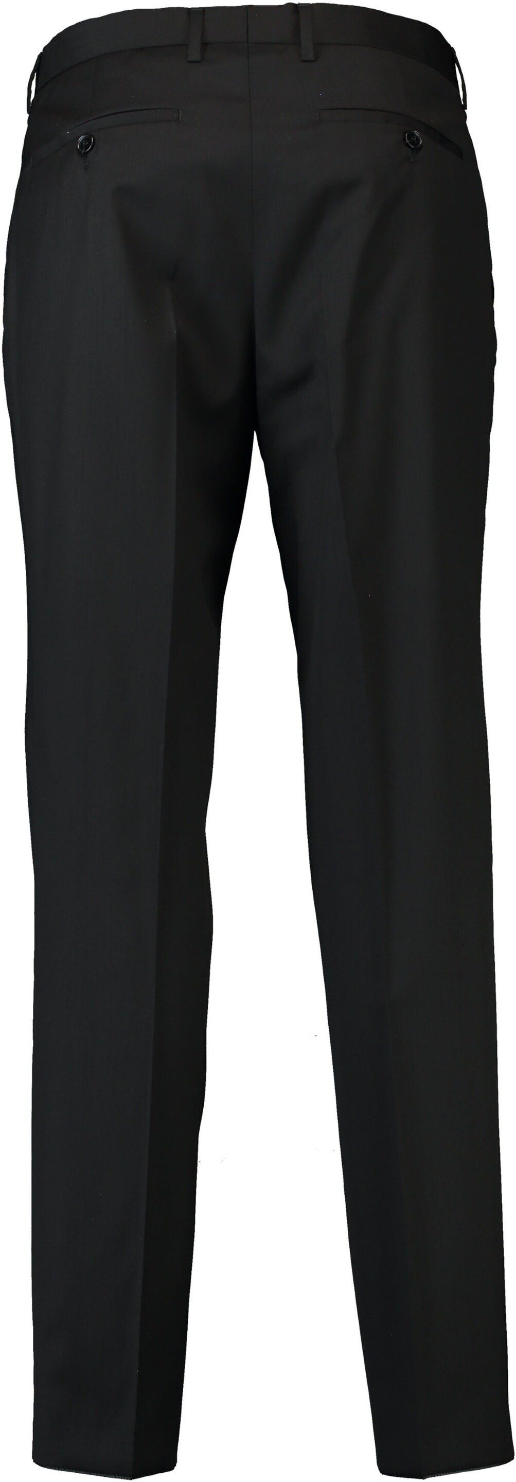 BENVENUTO. Anzughose Flat-Front schwarz Modern Fit günstig online kaufen