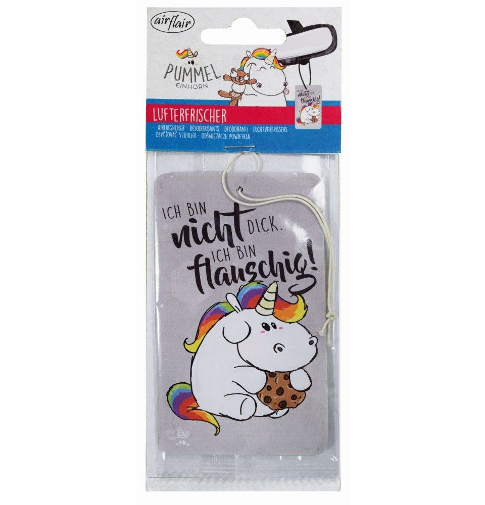 Airflair Raumduft airflair Papierlufterfrischer Pummeleinhorn