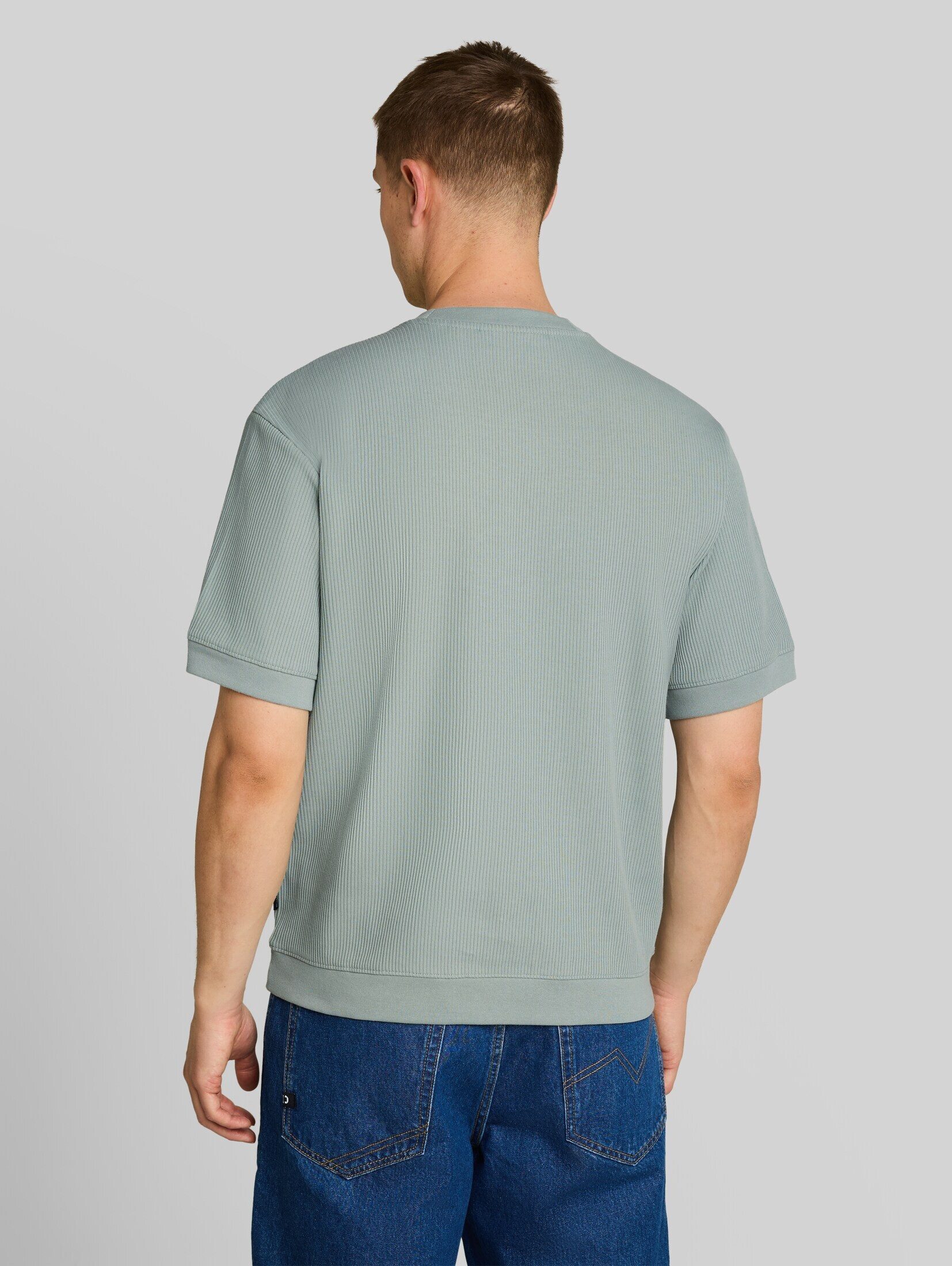 TOM TAILOR Denim Sweatshirt Strick & Sweatshirts Relaxed Fit T-Shirt im Sweatshirt-Style