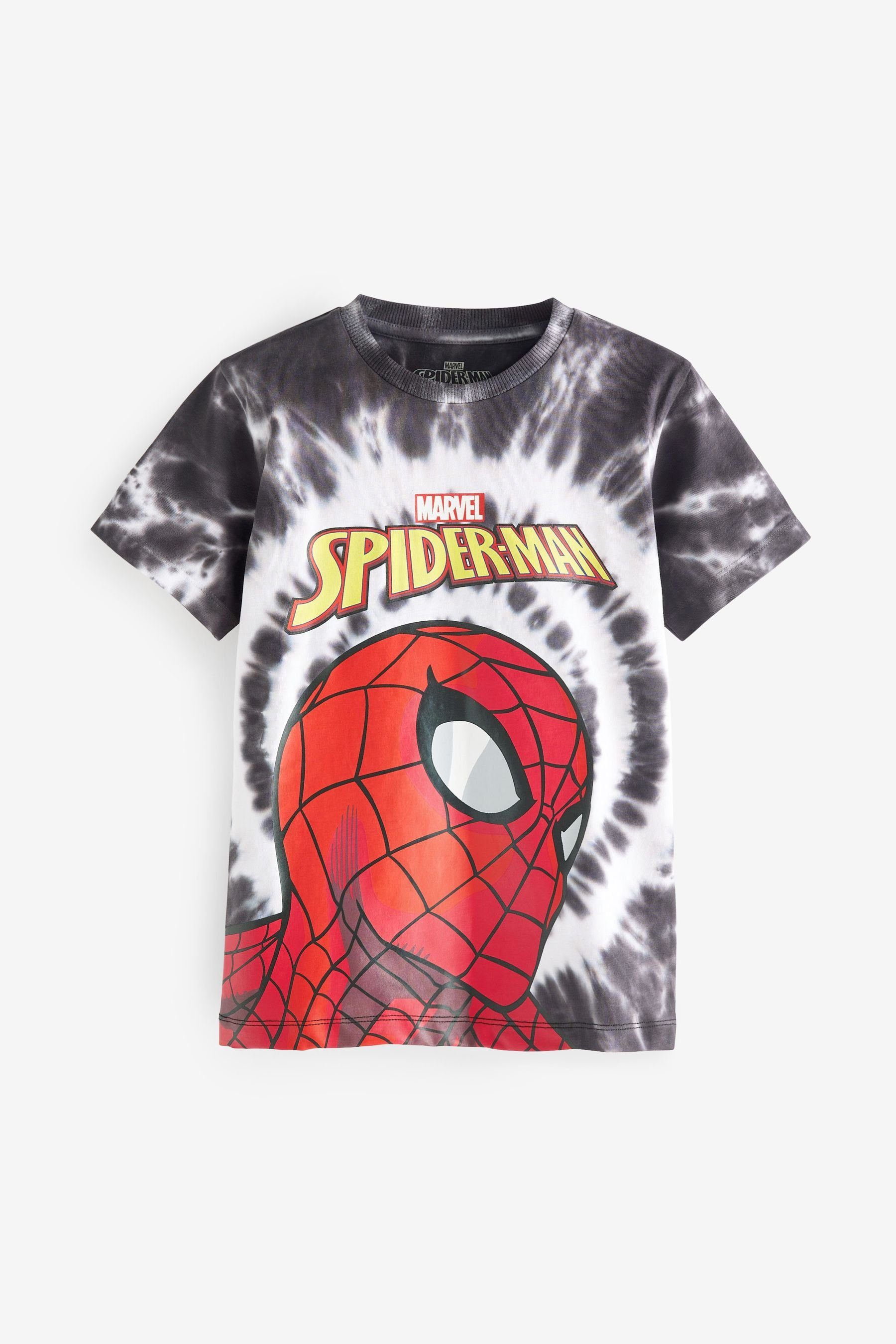 Next T-Shirt (1-tlg) Spiderman Batiklook T-Shirt im