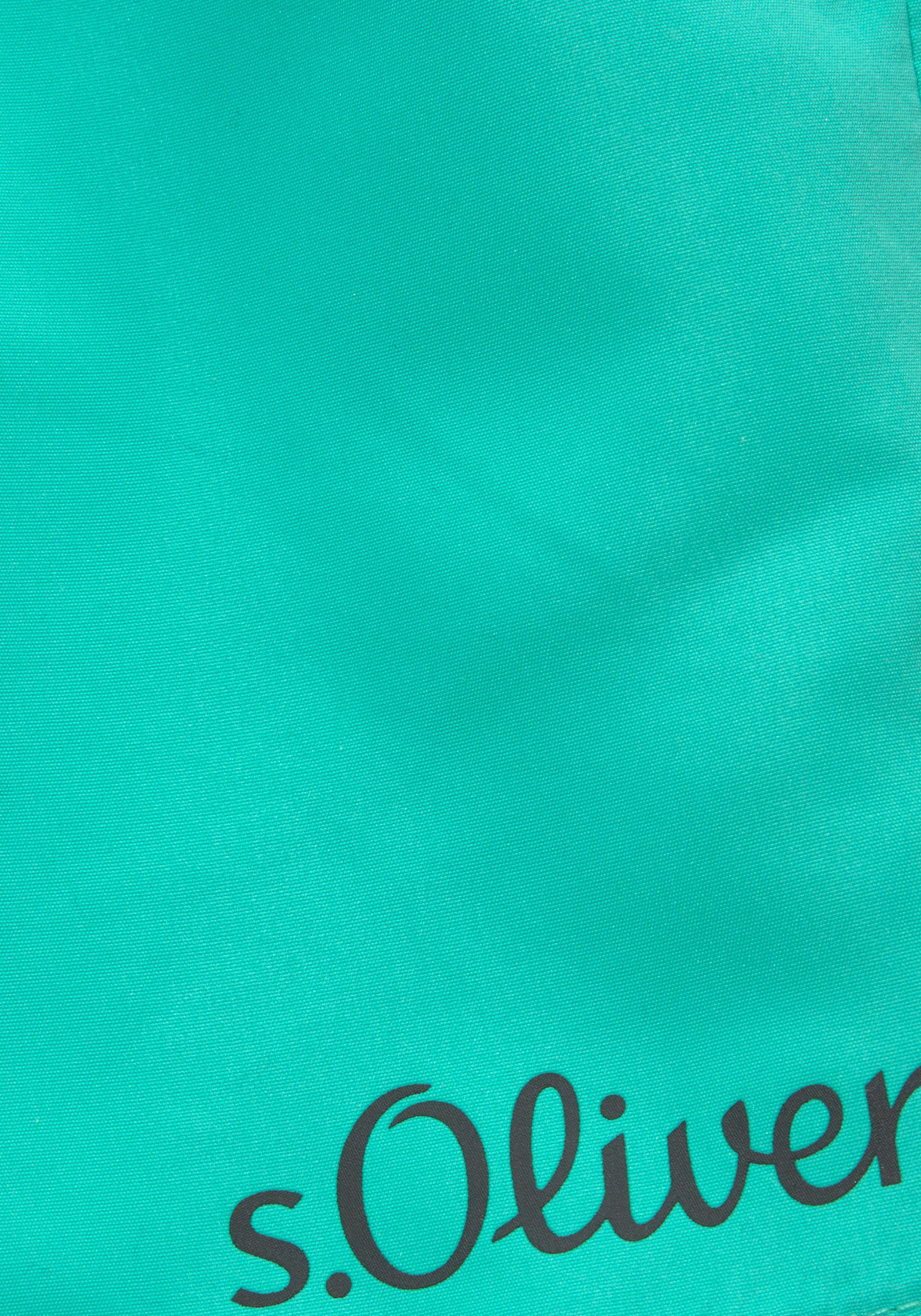 s.Oliver Badeshorts mit komplementärem Farbdesign