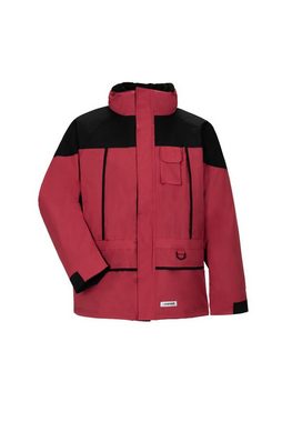 Planam Arbeitshose Twister Jacke Outdoor rot/schwarz Größe S (1-tlg)