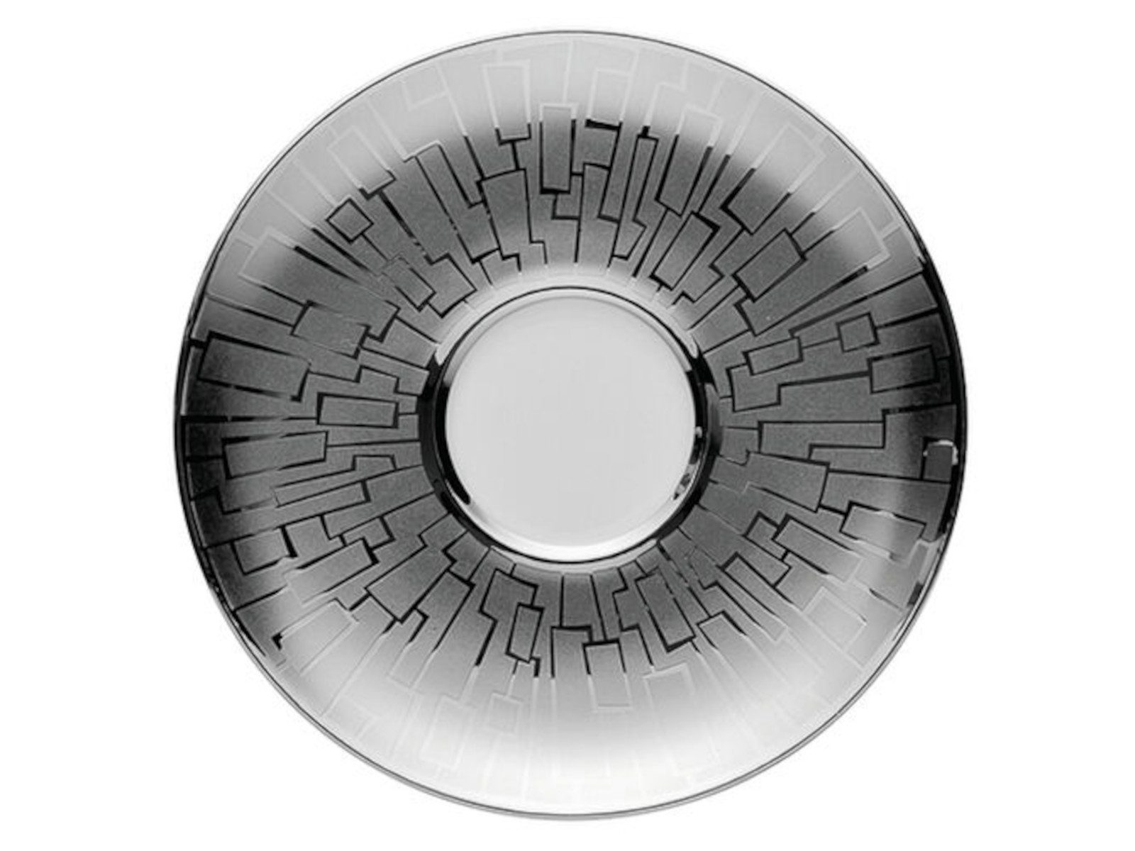 Rosenthal Untertasse TAC Gropius Skin Platin Espresso-Untertasse 11,5cm, Untertasse