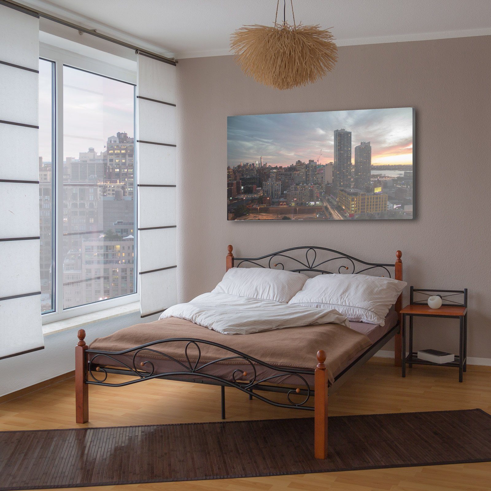 Homestyle4u Metallbett 140 160 180 x günstig online kaufen
