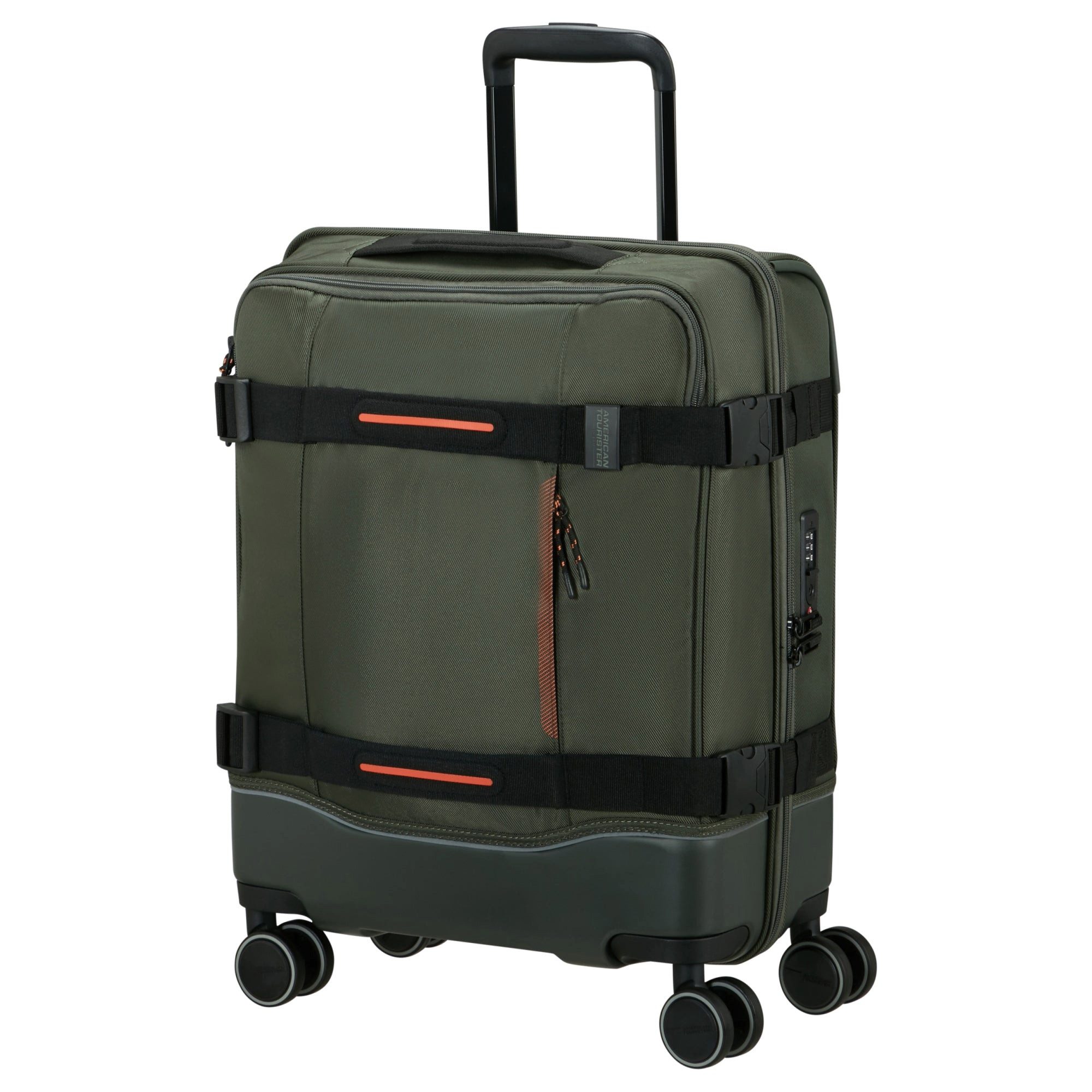 American Tourister® Koffer Urban Track - 4-Rollen-Kabinentrolley 55 cm (grü günstig online kaufen