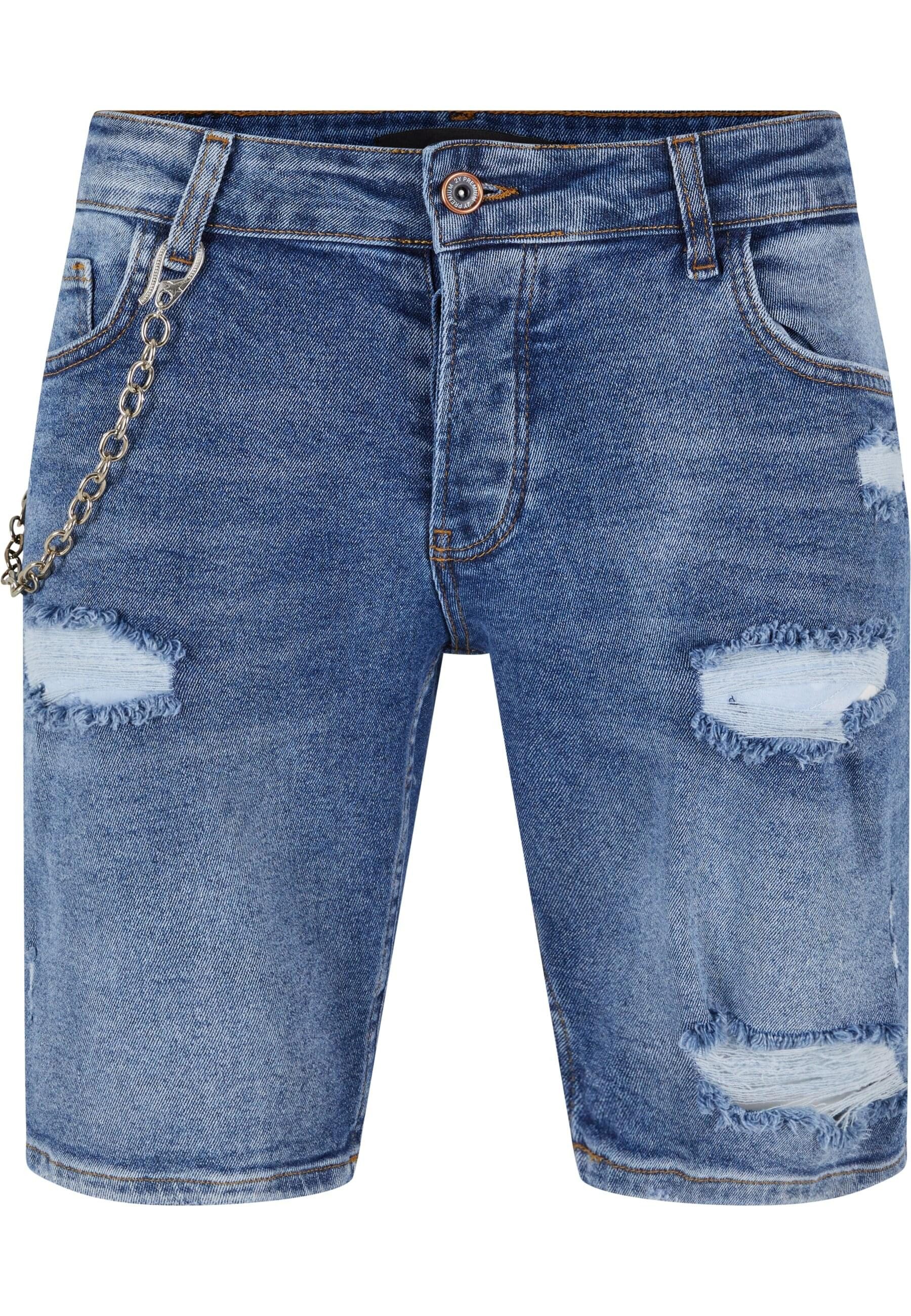 2Y Studios Shorts 2Y Studios Herren 2Y Jeans Shorts (1-tlg)