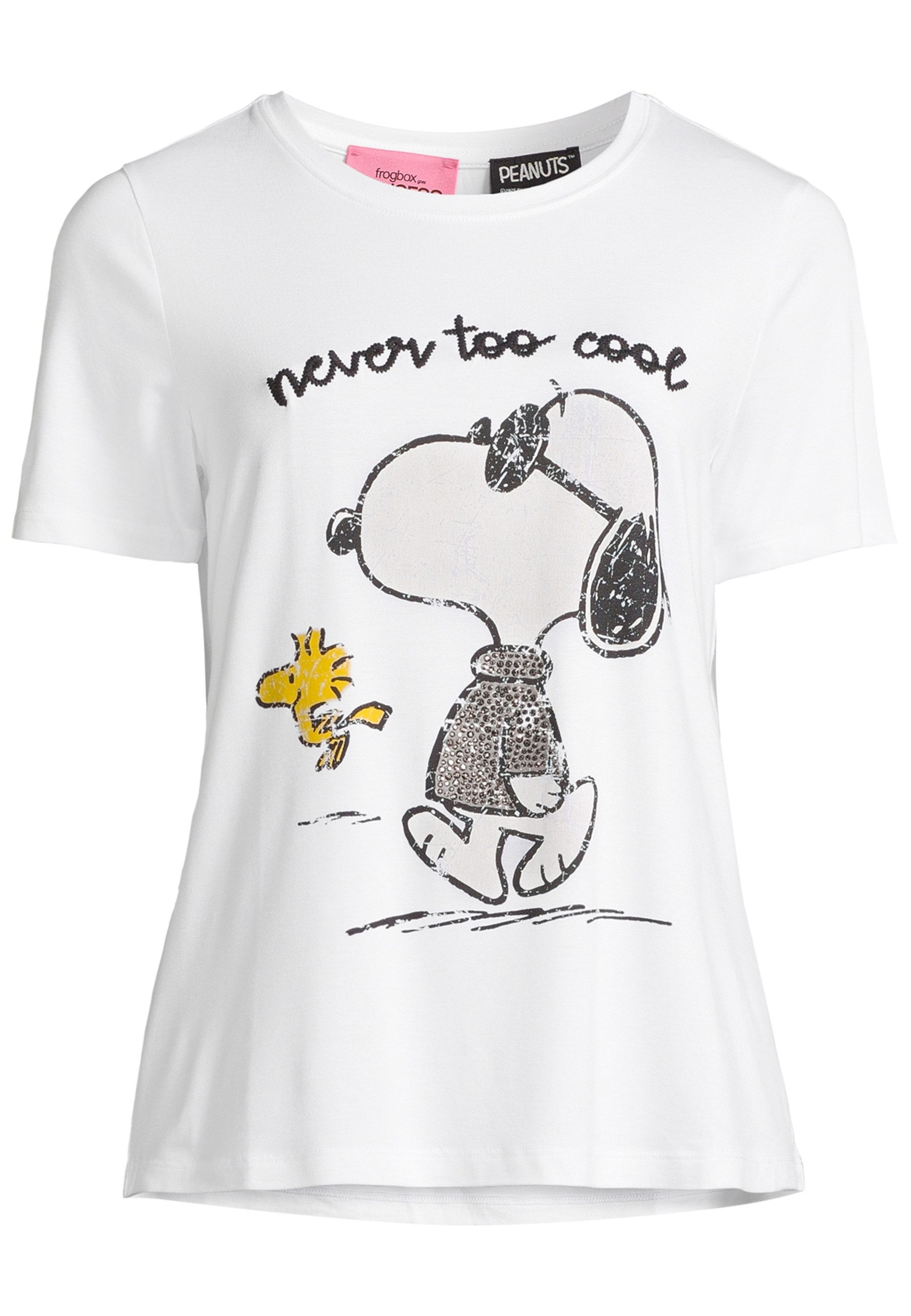 Frogbox T-Shirt mit Schmucksteinen günstig online kaufen