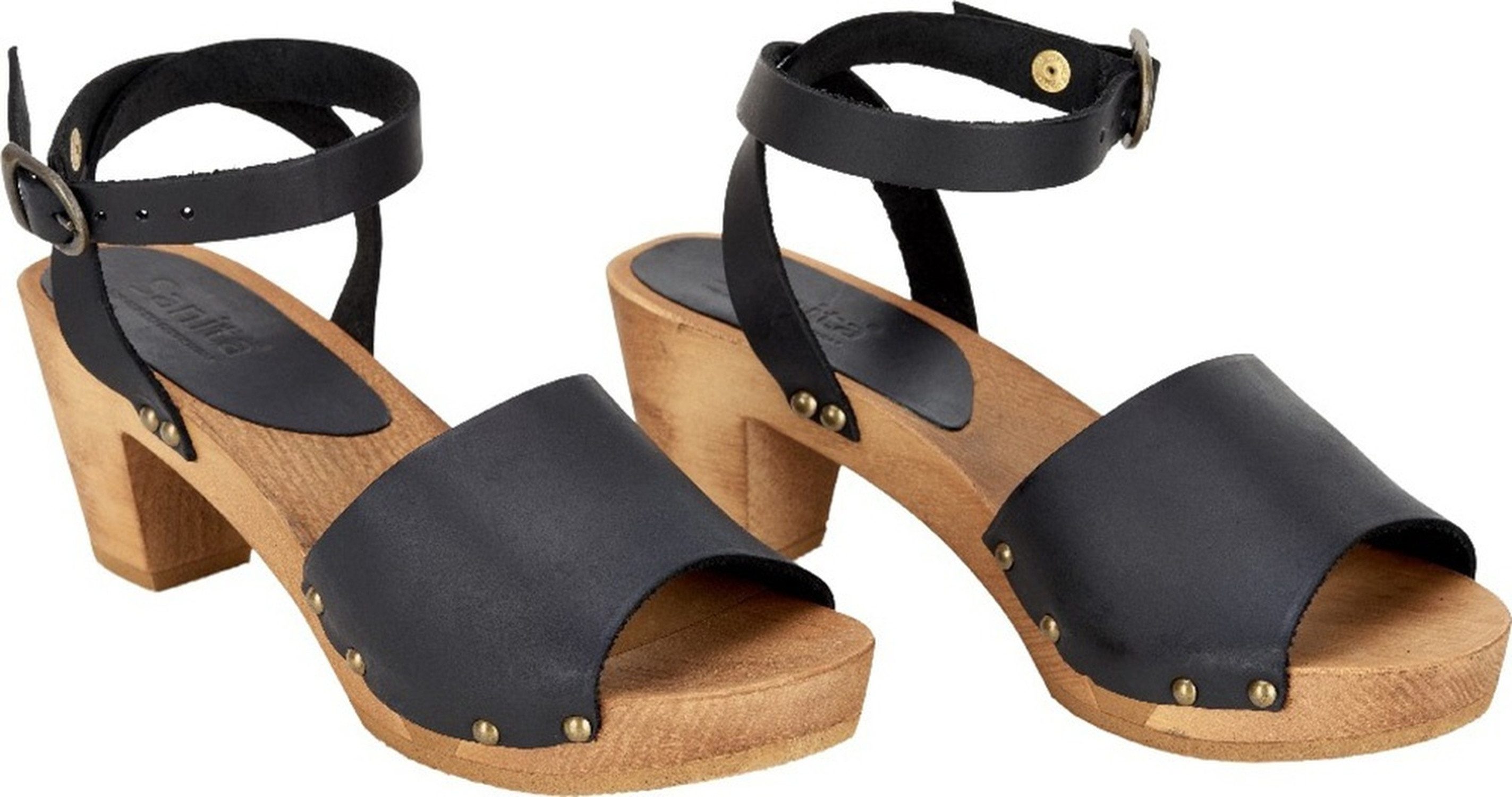 Sanita WOOD-YARA SQUARE FLEX SANDAL Clog