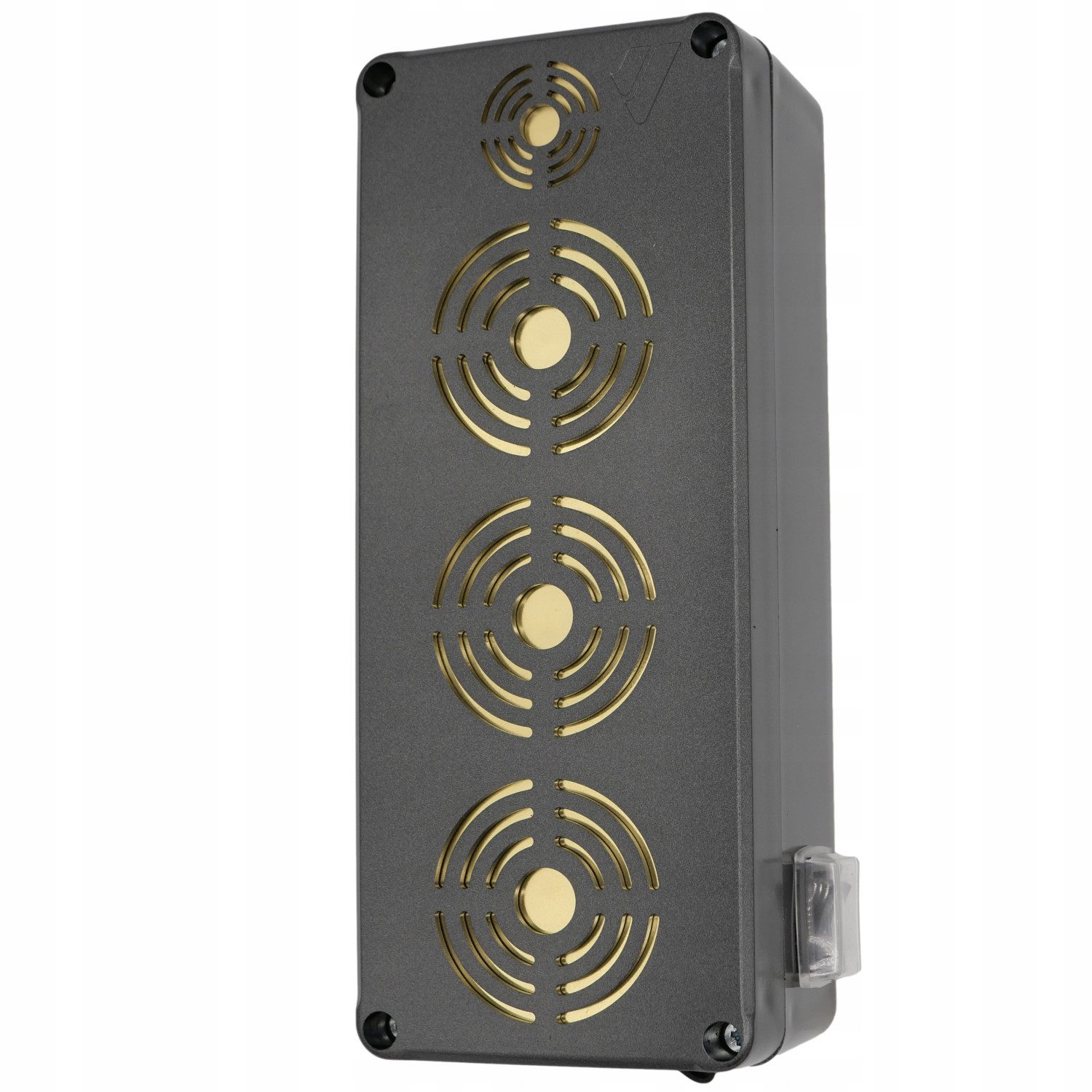 Viano Ultraschall-Tierabwehr King Rodent Repeller für Ratten und Mäuse, Vier Ultraschall-Emitter, 4-Ah-Li-Ionen-Akku