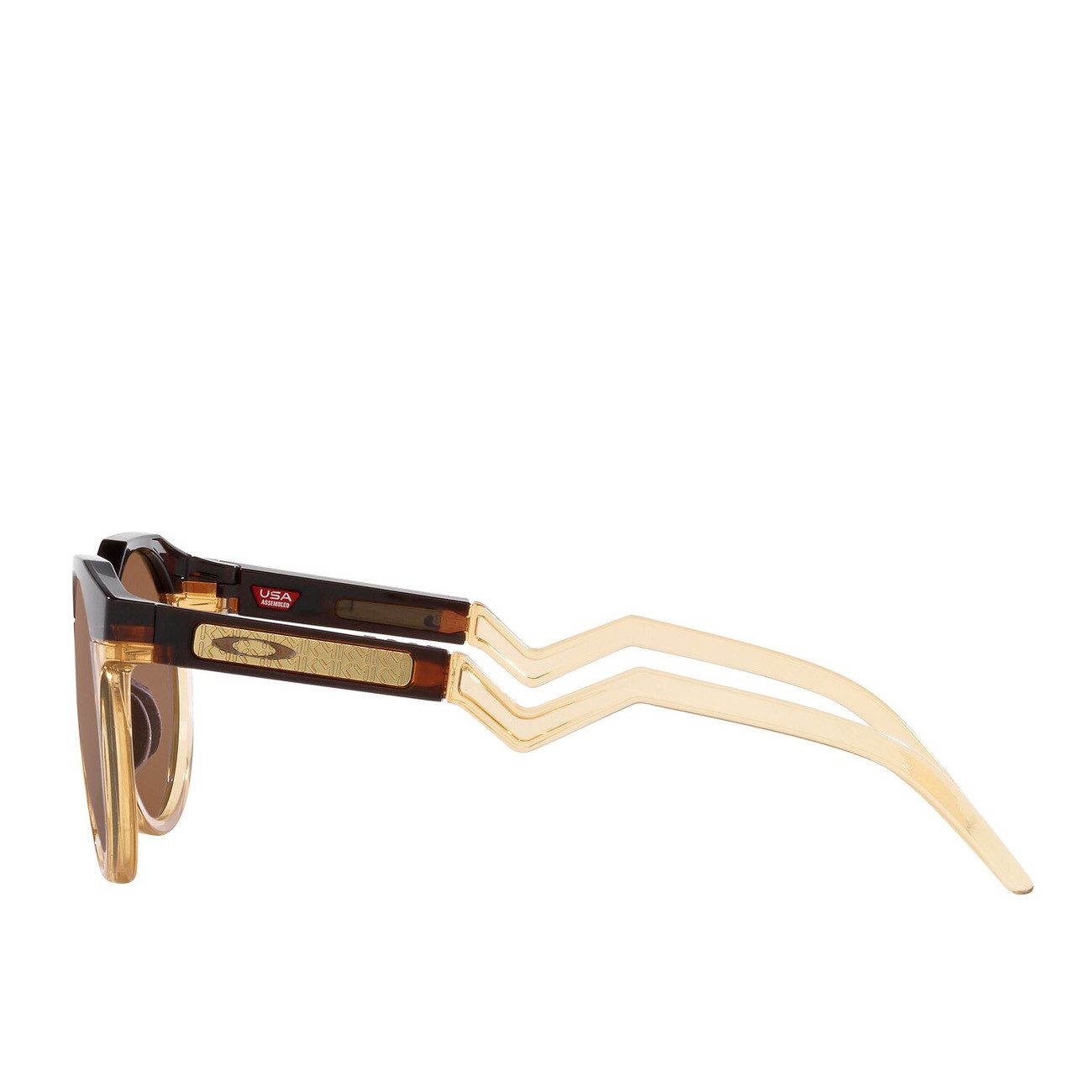 Oakley Sonnenbrille Oakley HSTN Kylian Mbappé Signature Series Dark Amber Prizm Tungsten