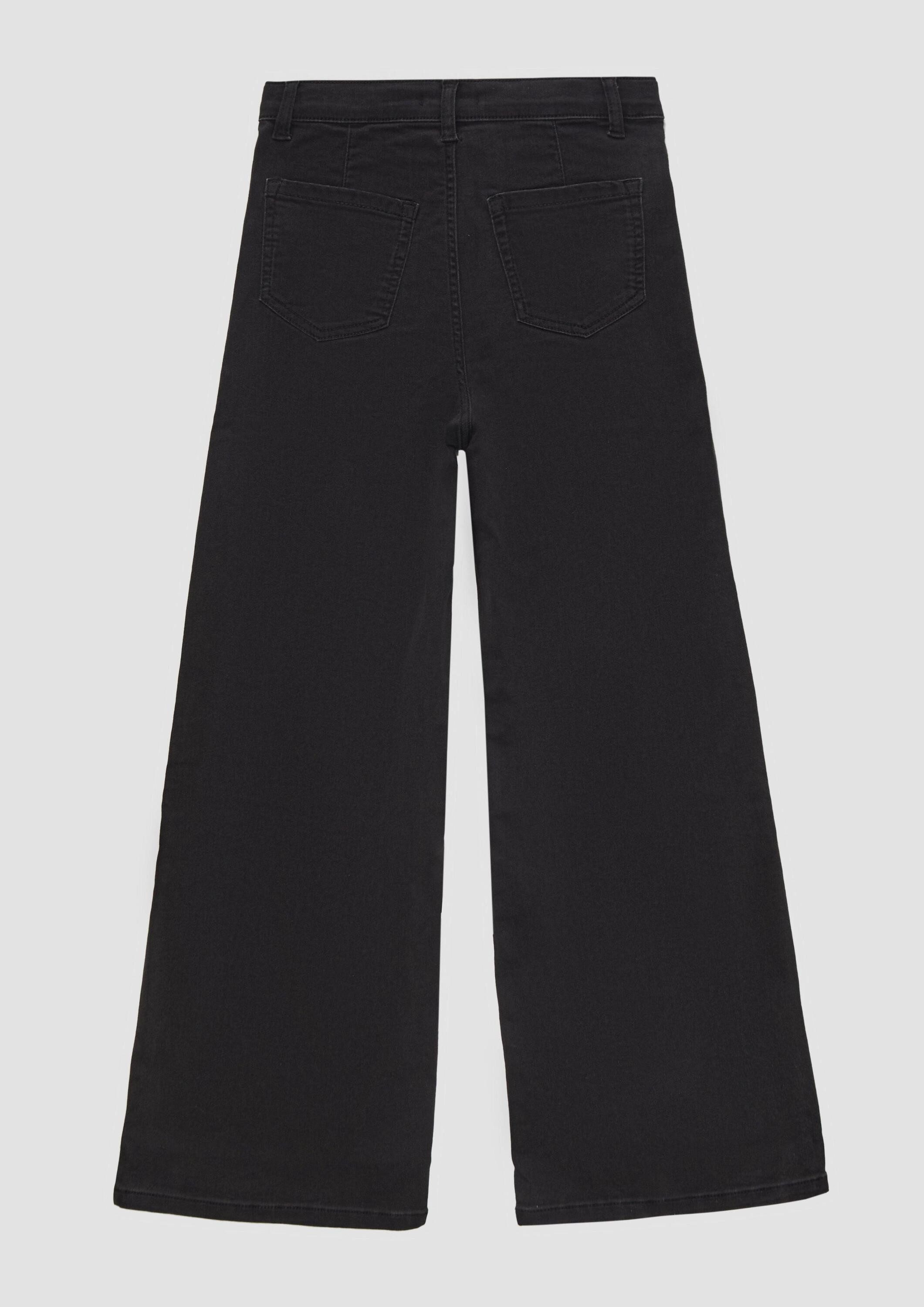 s.Oliver Chinos Jeans-Hose Jeans / Regular Fit / Super High Rise / Wide Leg