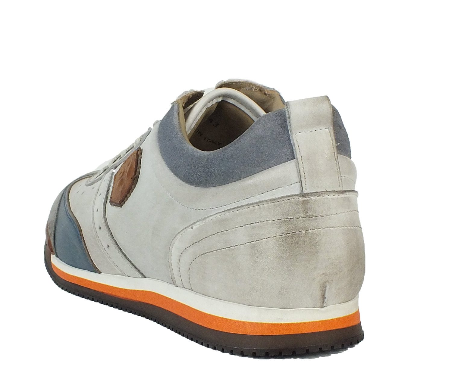 Kamo-Gutsu Herren Leder Sneaker Sneaker Wechselfussbett günstig online kaufen