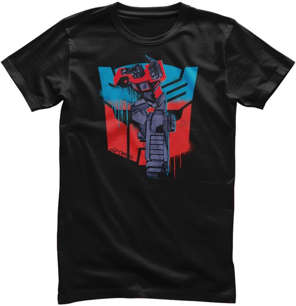 Transformers T-Shirt Optimus Prime Graffiti T-Shirt