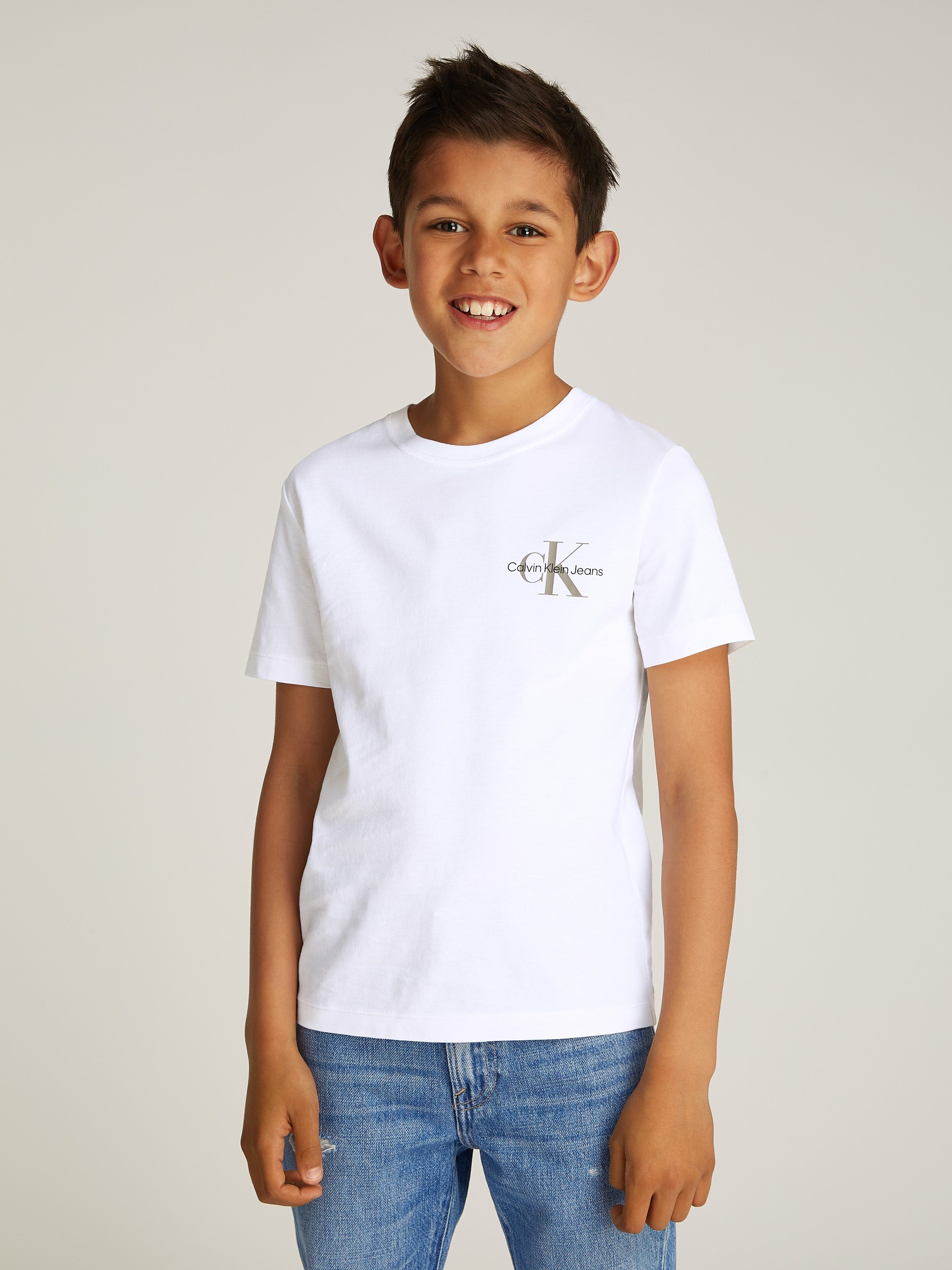 Calvin Klein Jeans T-Shirt Chest Monologo günstig online kaufen