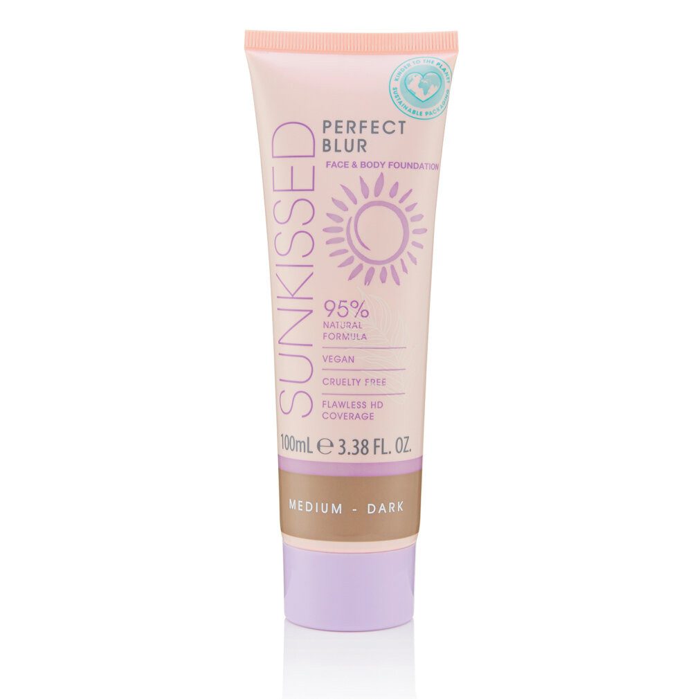 SUNKISSED Foundation Perfect Blur Face & Body Foundation - Medium Dark