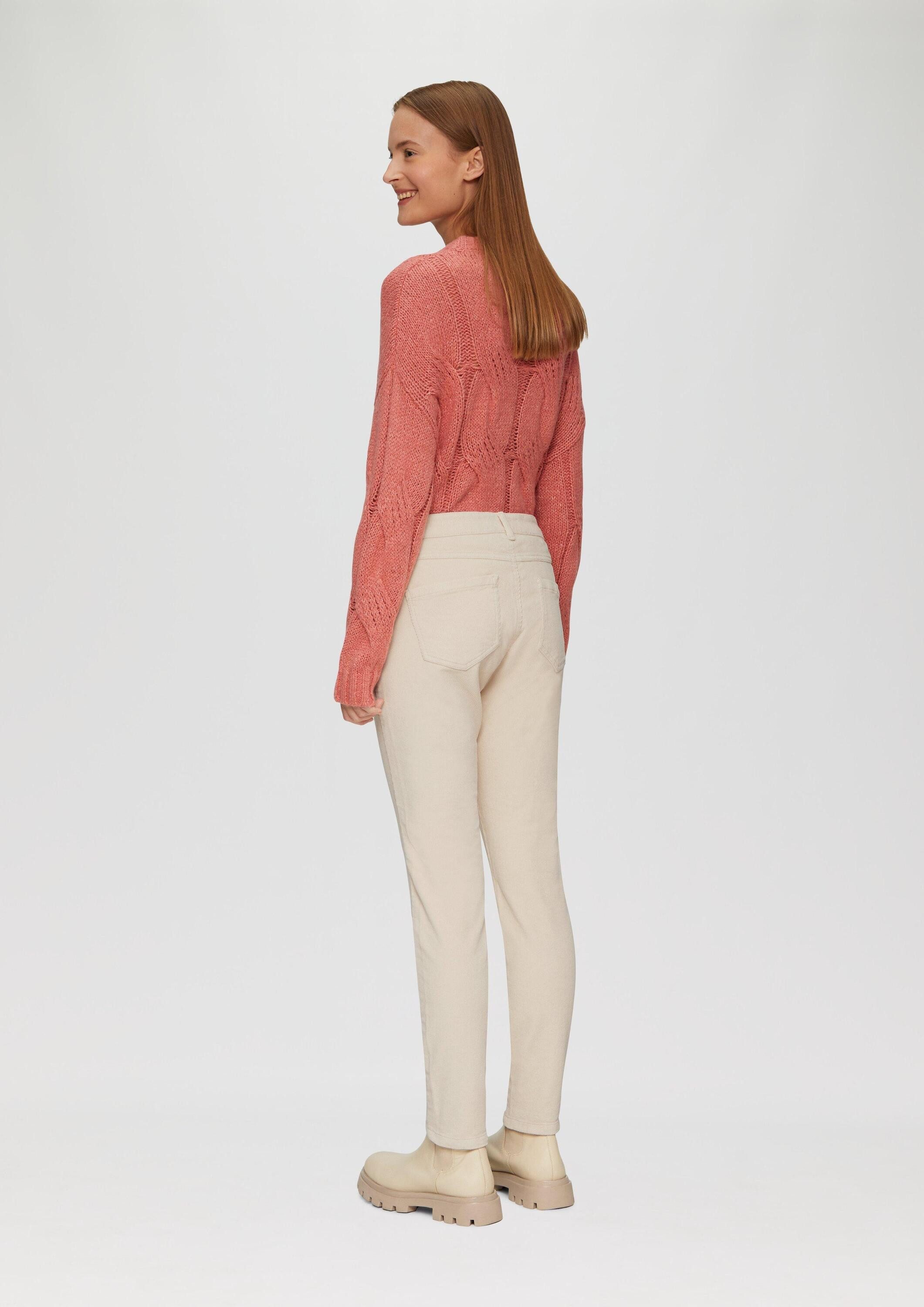 s.Oliver Chinos Hose Cordhose im Slim Fit
