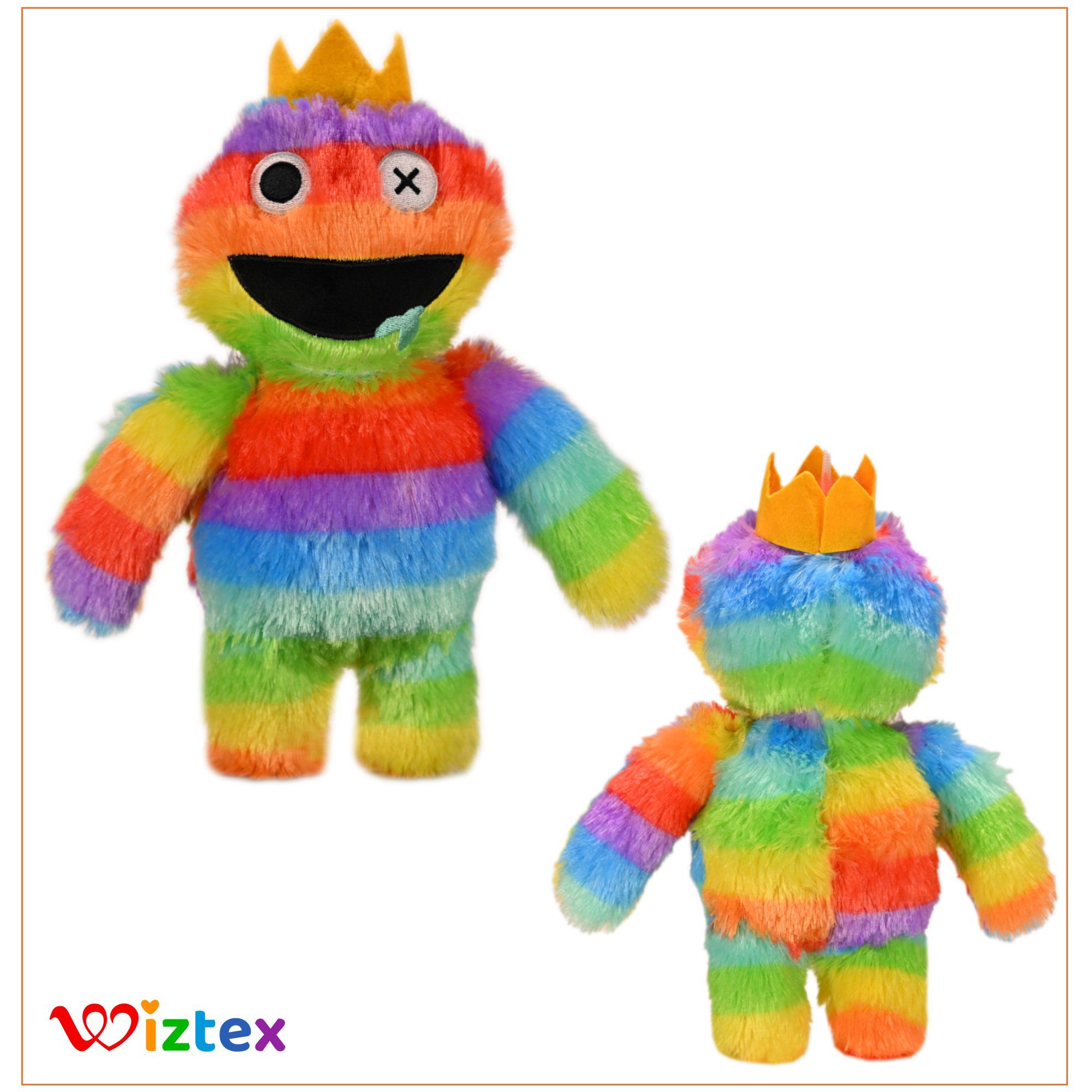 Wiztex Kuscheltier Rainbow Friends Mehrfarbig Plüschfigur günstig online kaufen