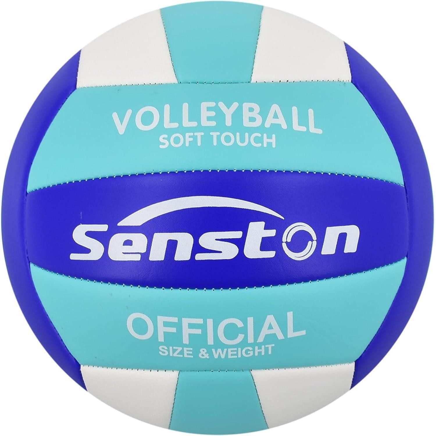 LuxusKollektion Beachvolleyball Volleyball Offizielle Größe 5 Wasserfest Pumpe Light Blue