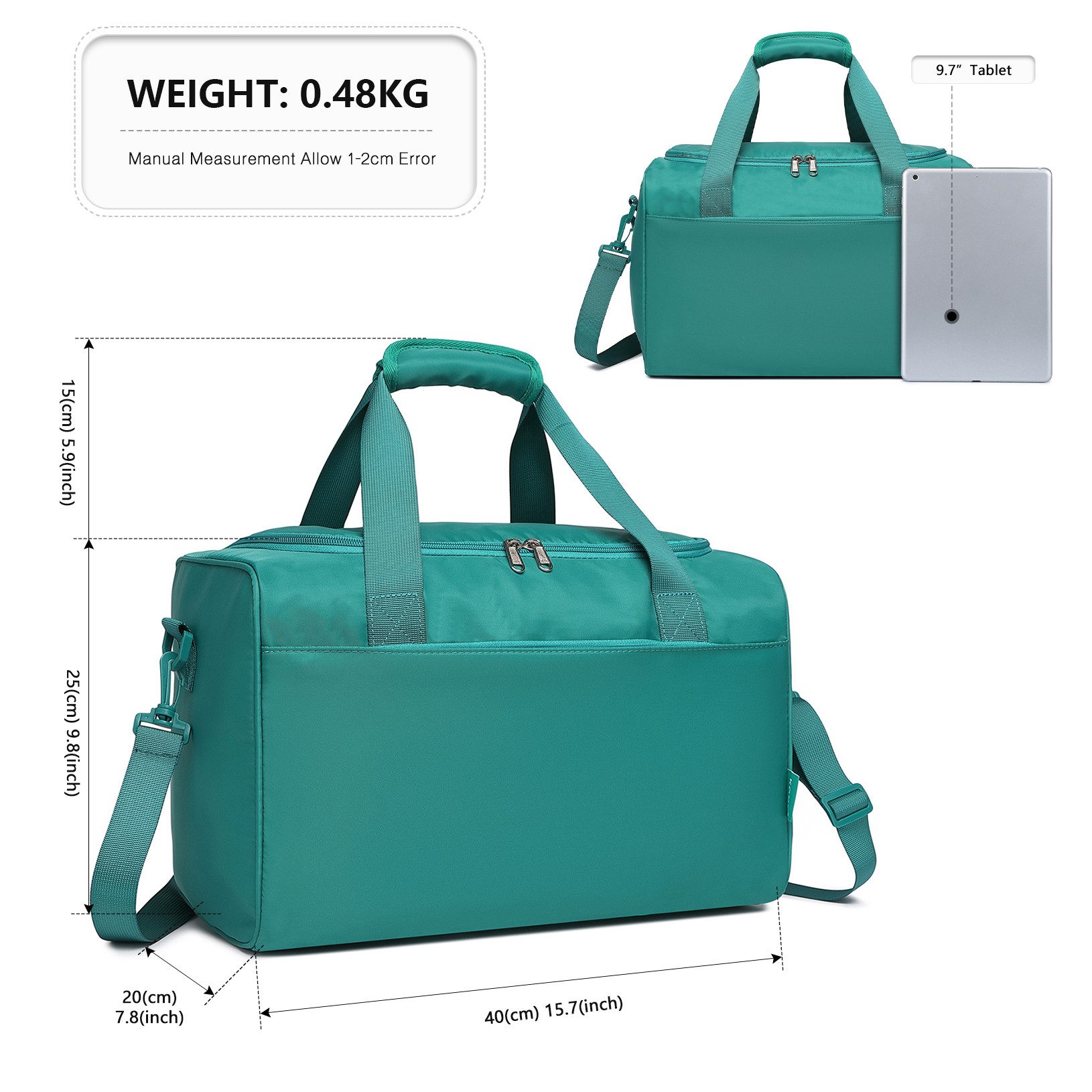 KONO Sporttasche Ryanair 40x20x25 Handgepäck Tasche für Flugzeug Reisetasch günstig online kaufen