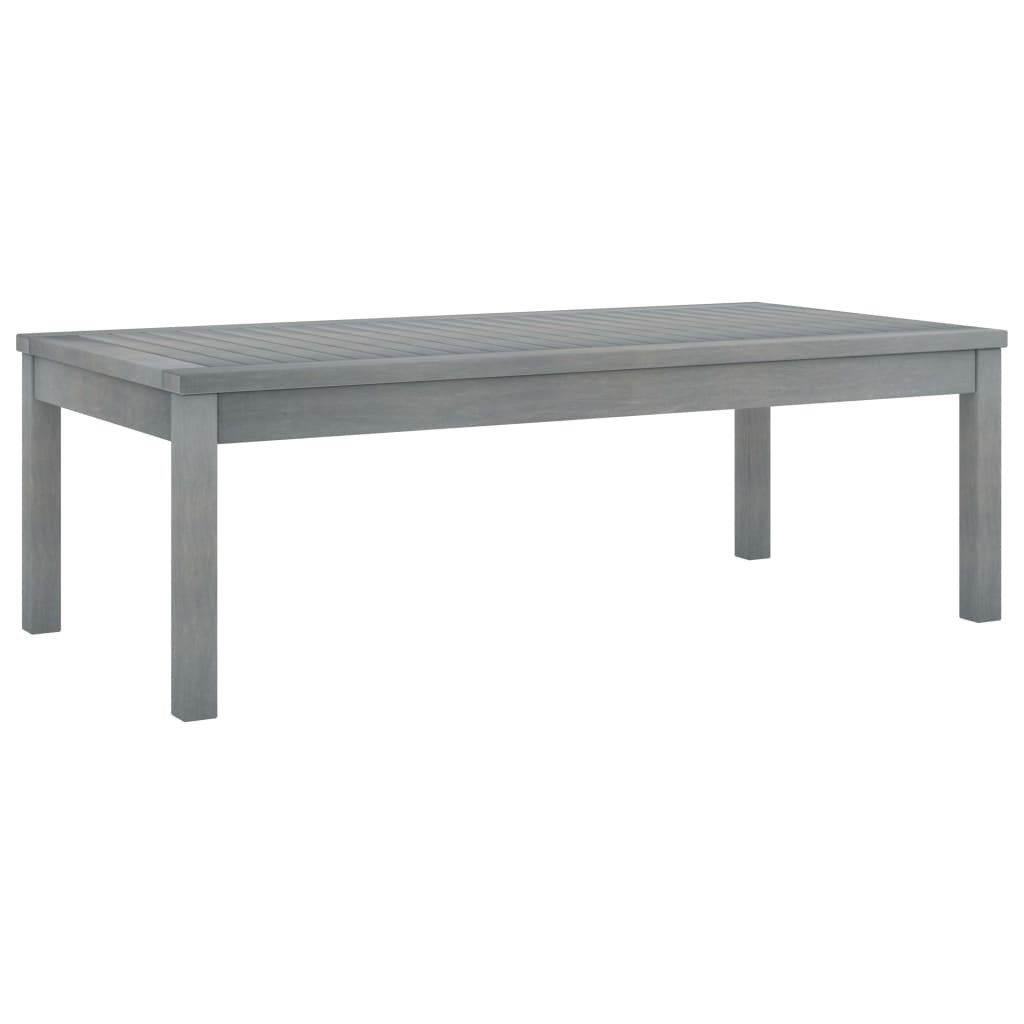 vidaXL Gartentisch Couchtisch 100x50x33 cm Grau günstig online kaufen