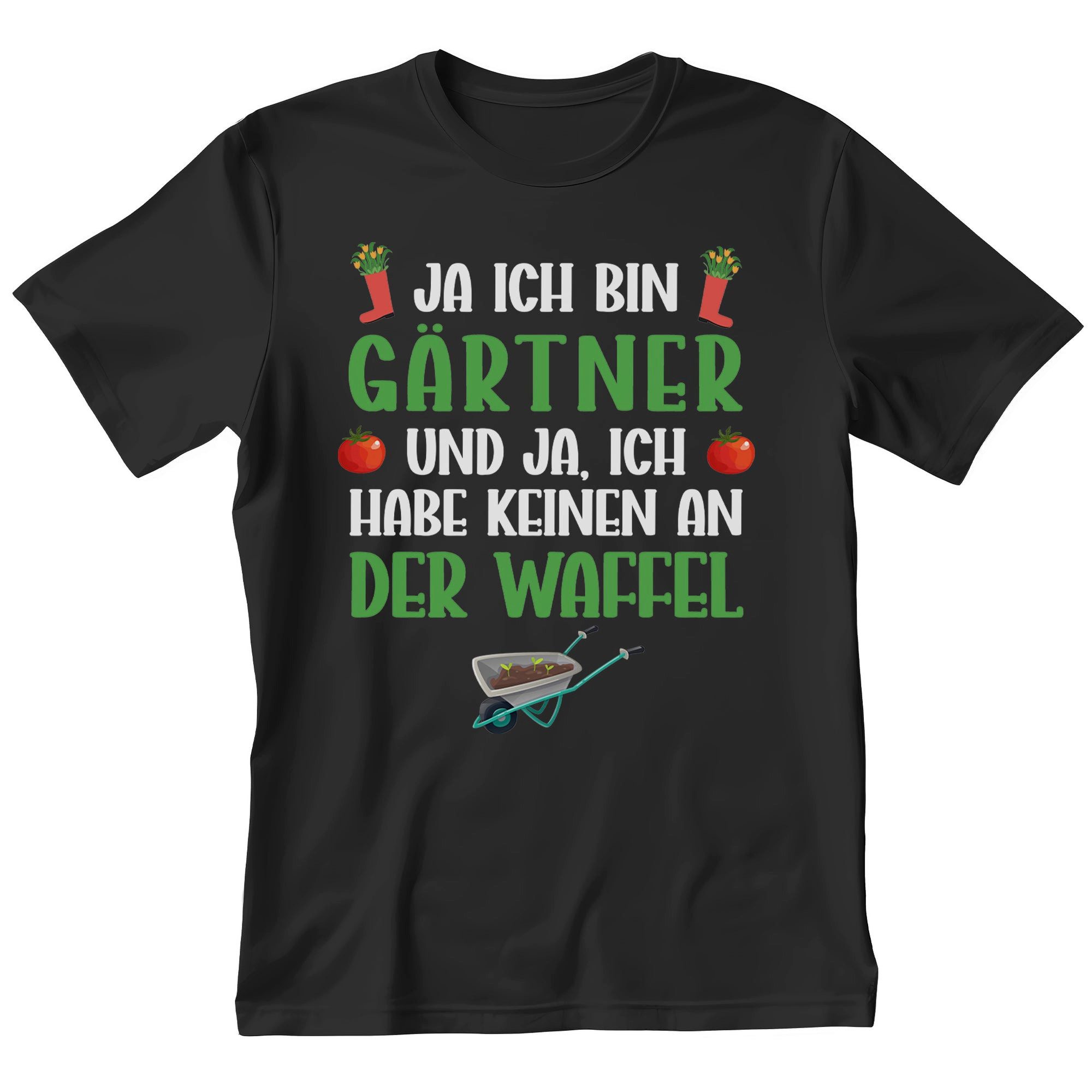 T-Shirt Gärtner Geschenk Männer Spruch Beruf Ausbildung Studium Abschluss